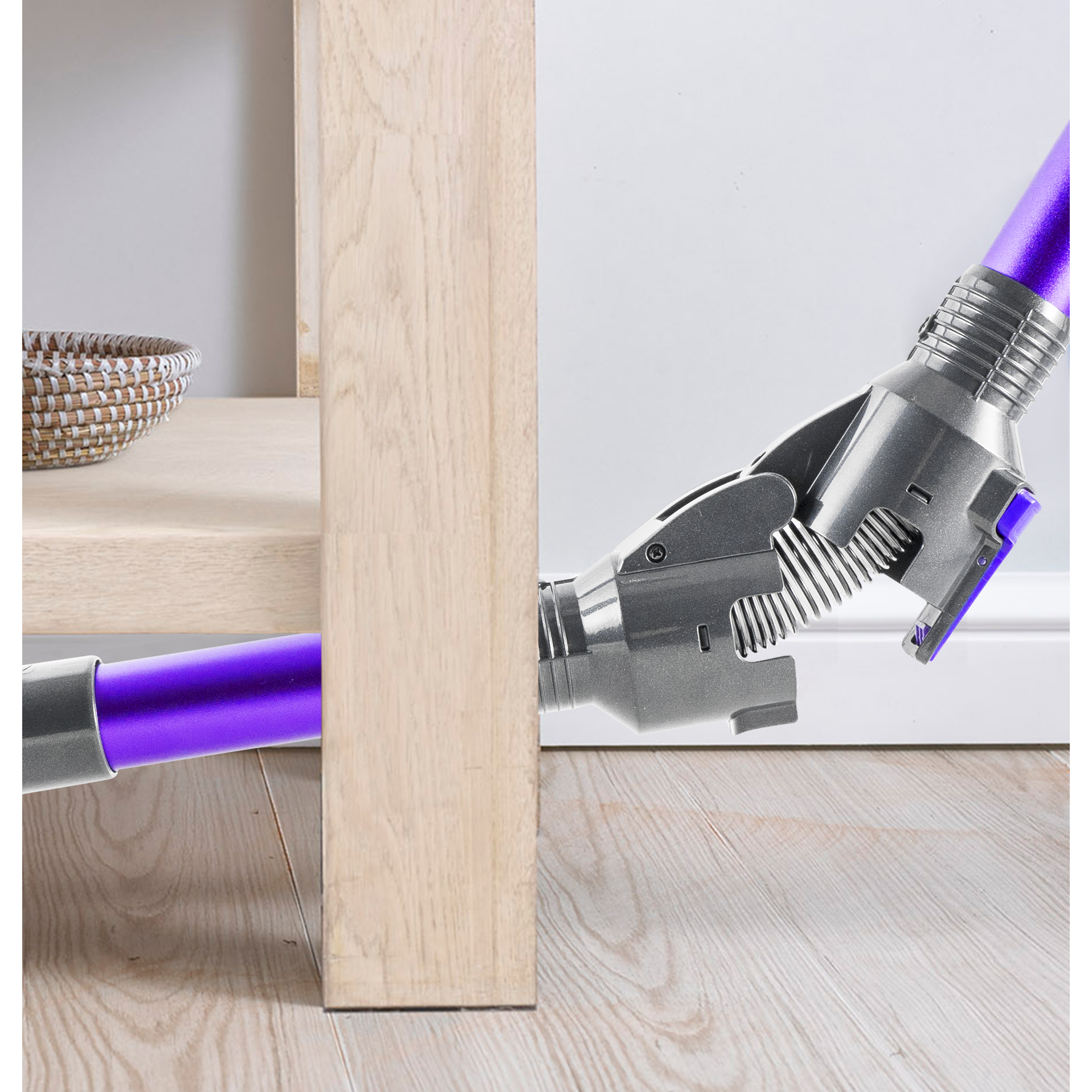 Voir la diapositive 13 : VORTEX Aspirateur balai F17 - Gris