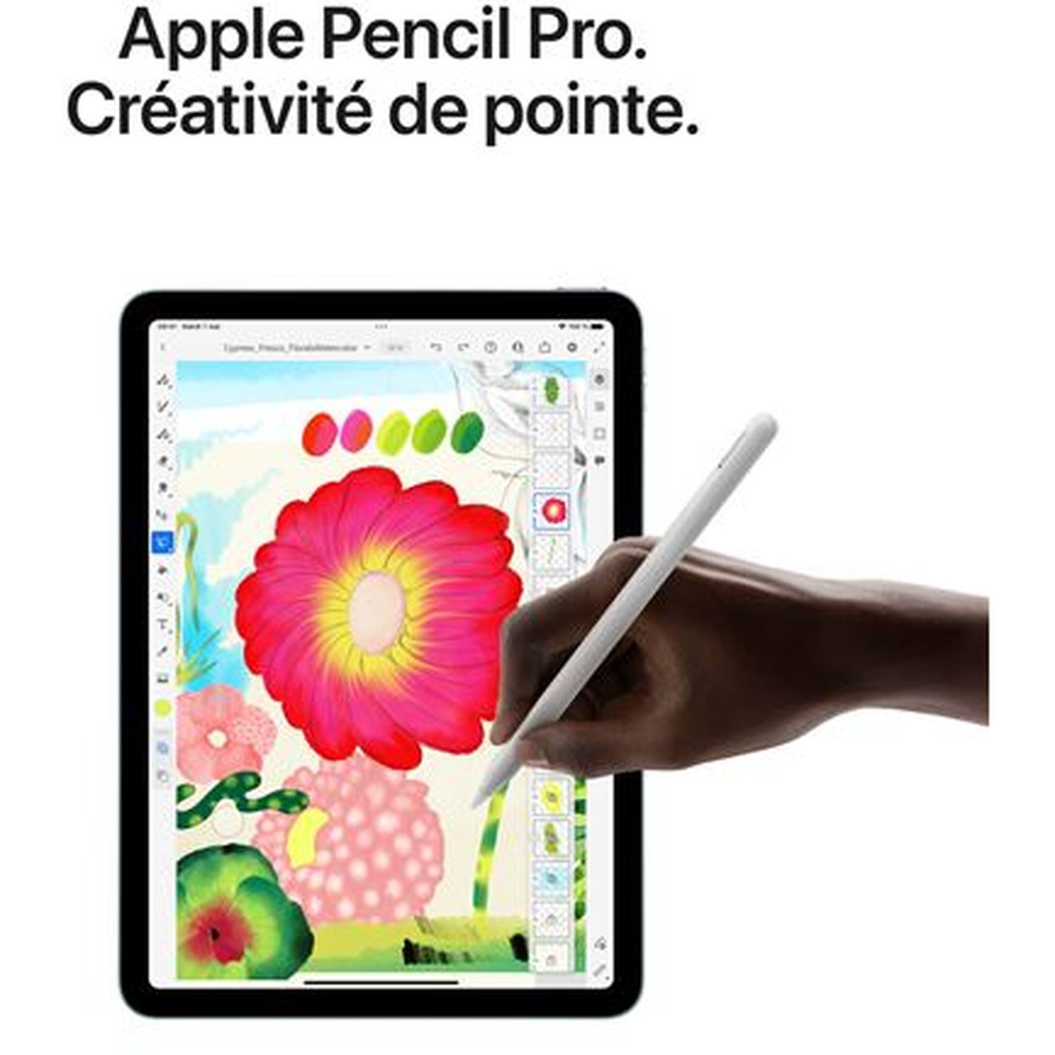 Voir la diapositive 7 : APPLE Tablette tactile iPad Air 11" WIFI 128Go M2 - Gris