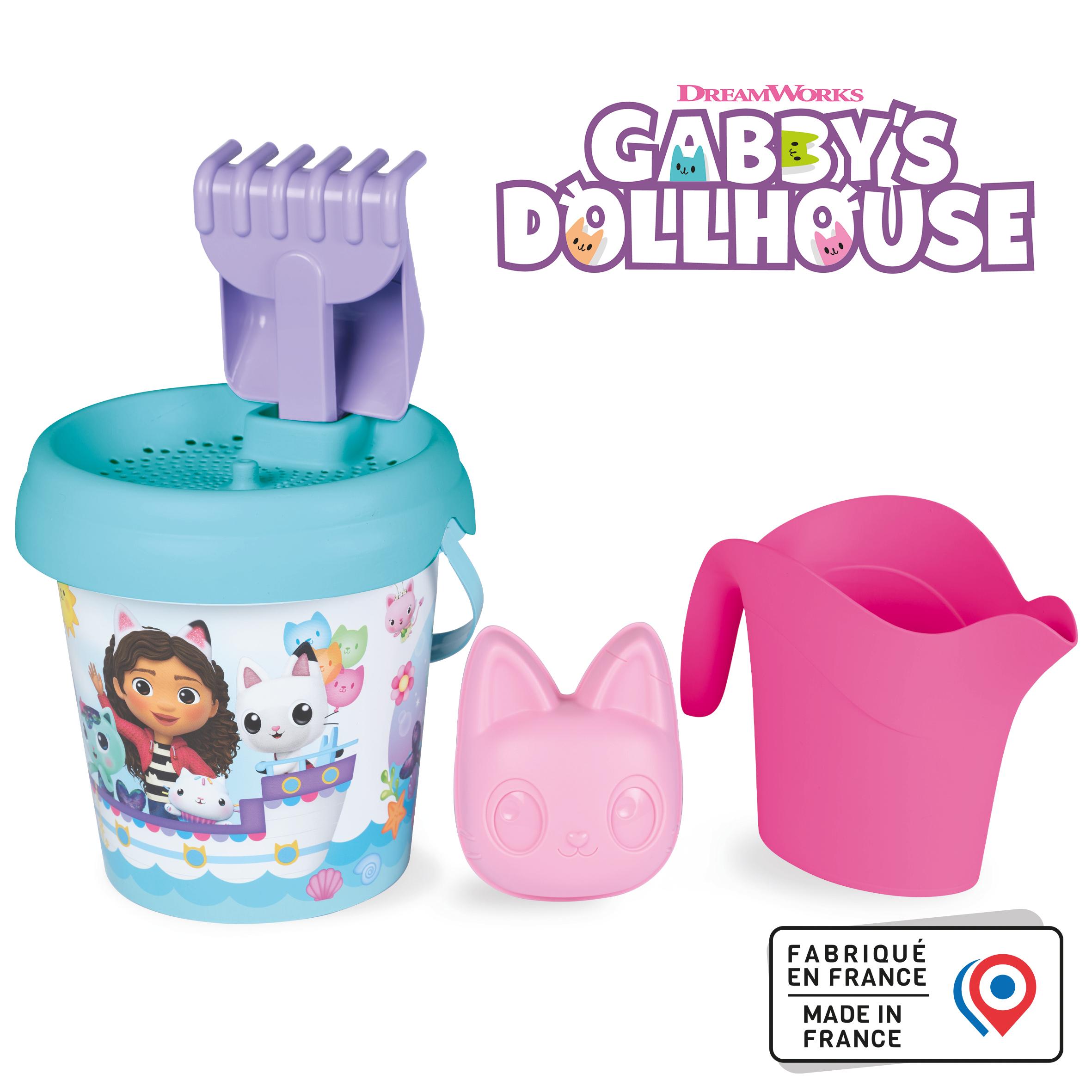 Voir la diapositive 2 : SMOBY Seau garni avec Arrosoir Gabby et la maison magique