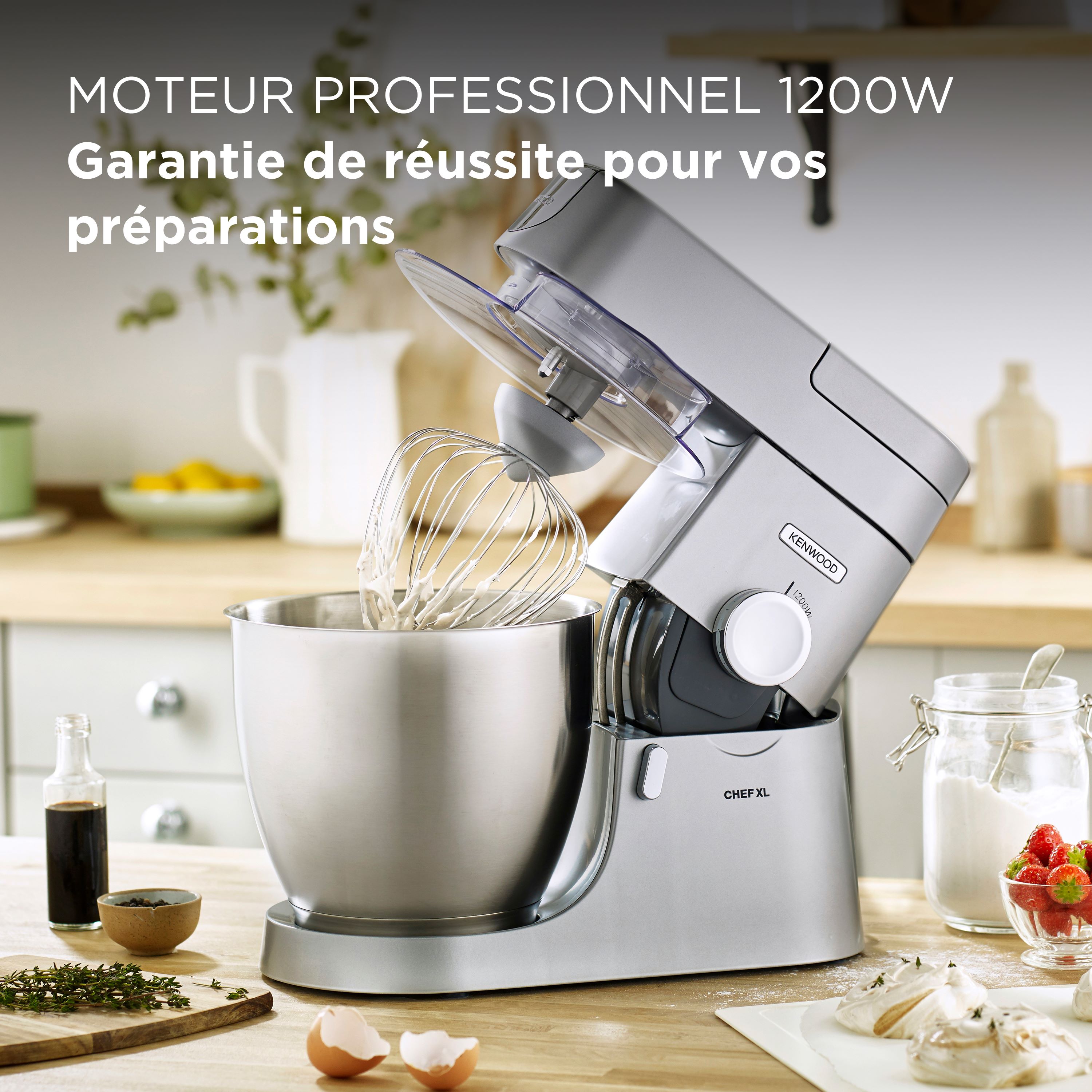 Voir la diapositive 5 : KENWOOD Robot pâtissier KVL4170S - Gris