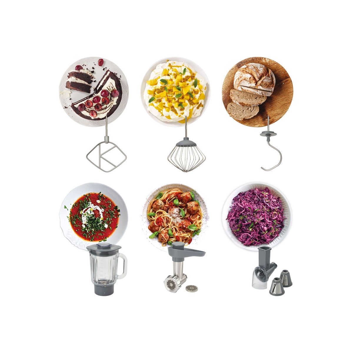 KENWOOD Robot pâtissier Prospero+ KHC29AM0SI - Gris