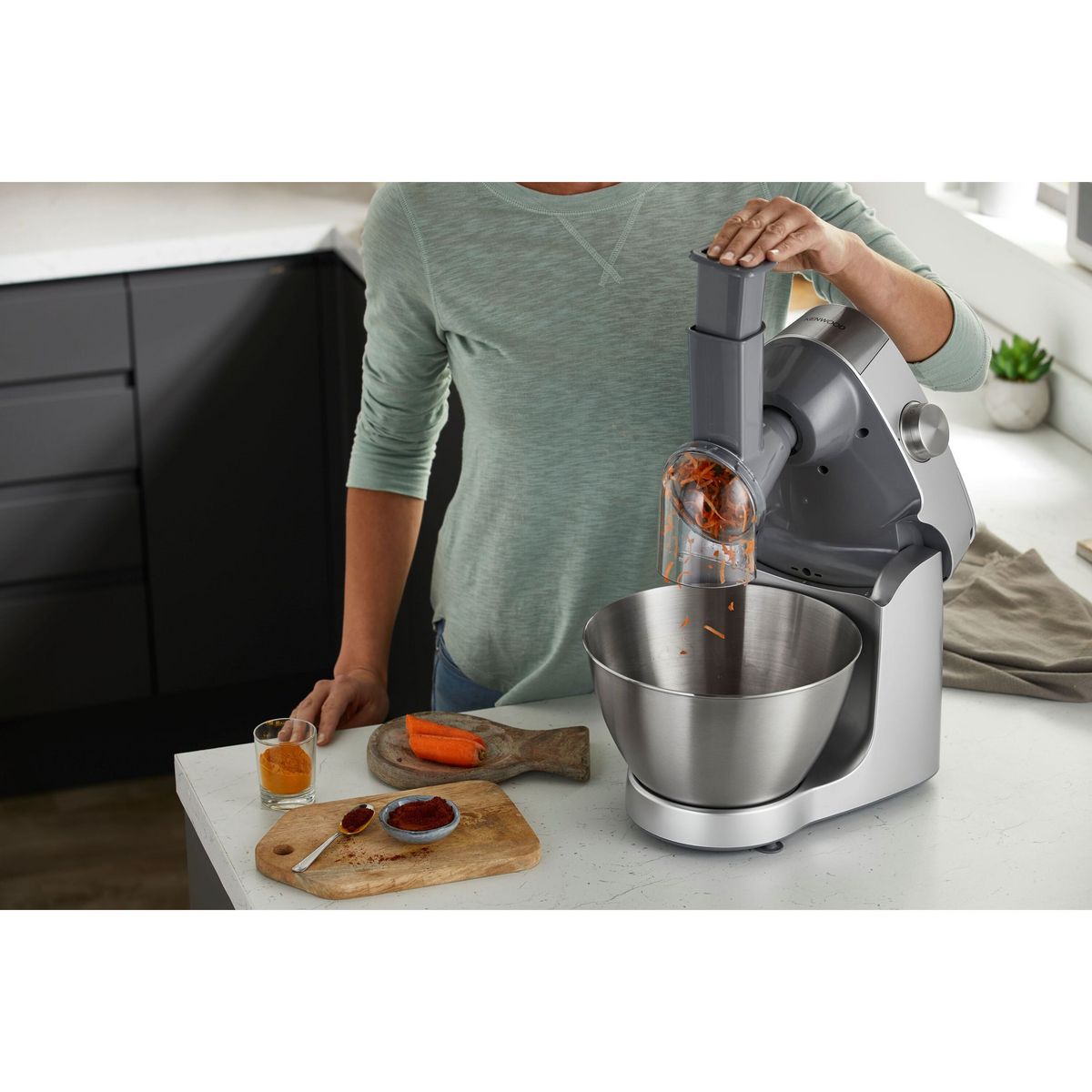 KENWOOD Robot pâtissier Prospero+ KHC29AM0SI - Gris