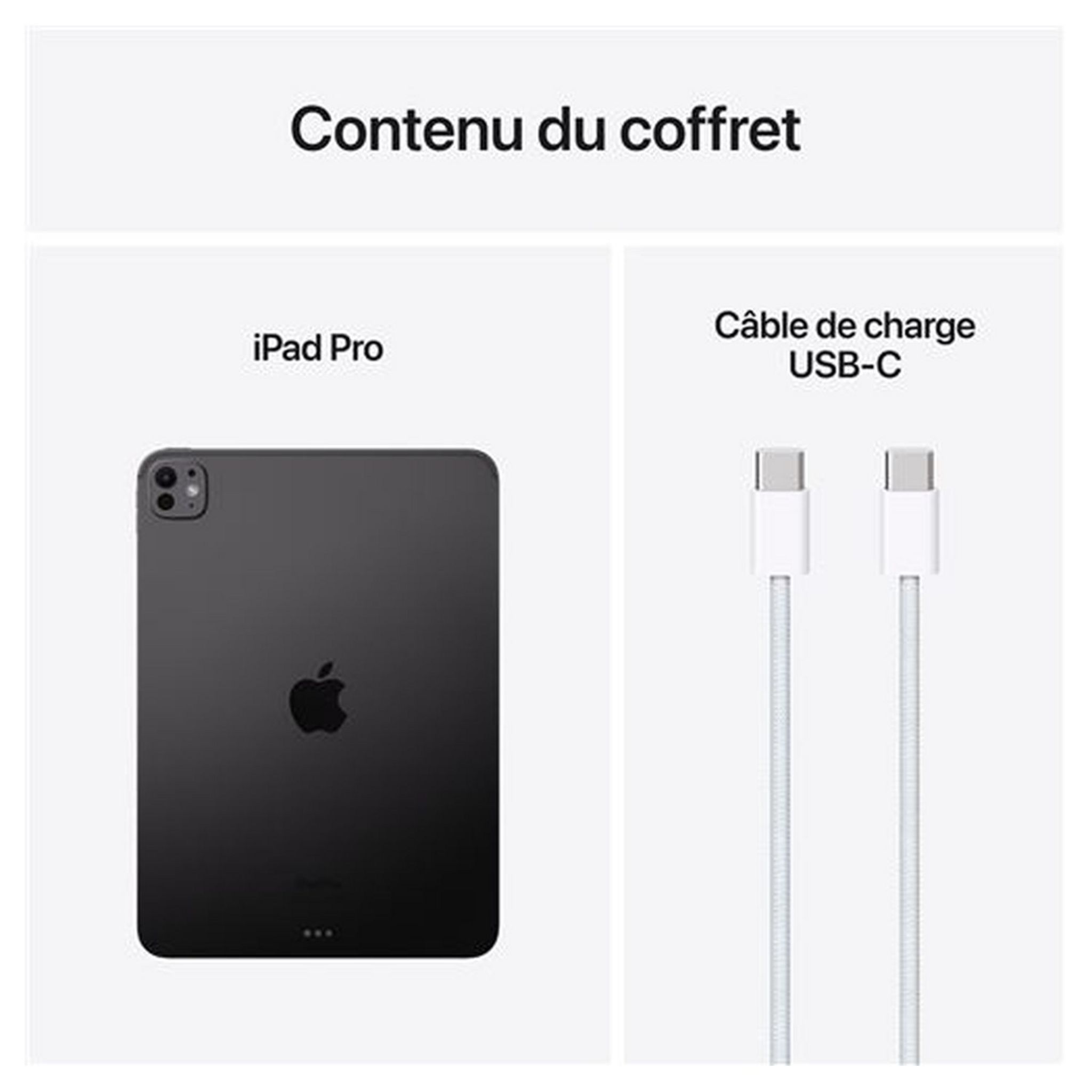 Voir la diapositive 10 : APPLE Tablette tactile iPad Pro 11" WIFI 256Go M14 - Noir sidéral