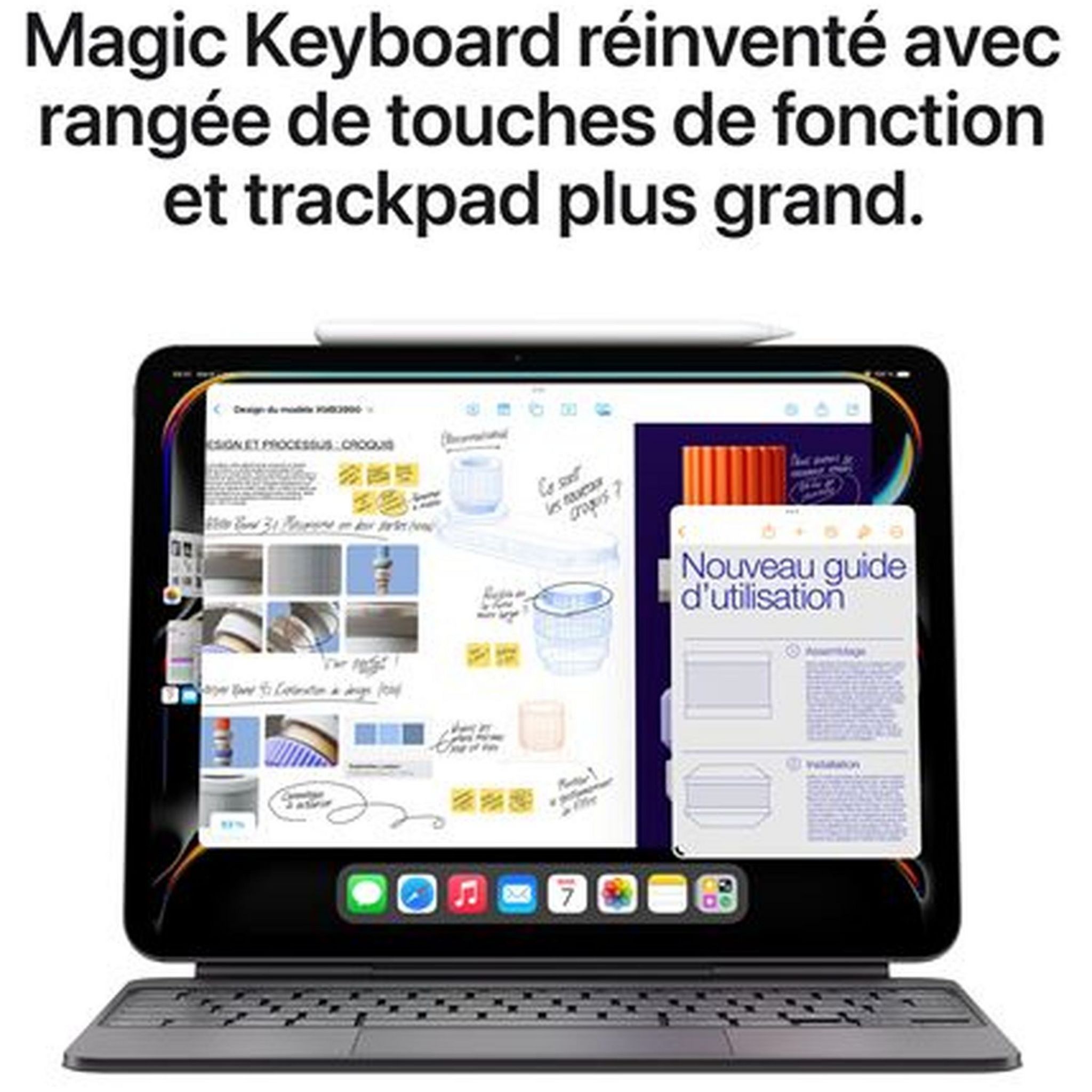 Voir la diapositive 7 : APPLE Tablette tactile iPad Pro 13" WIFI 512Go M14 - Argent
