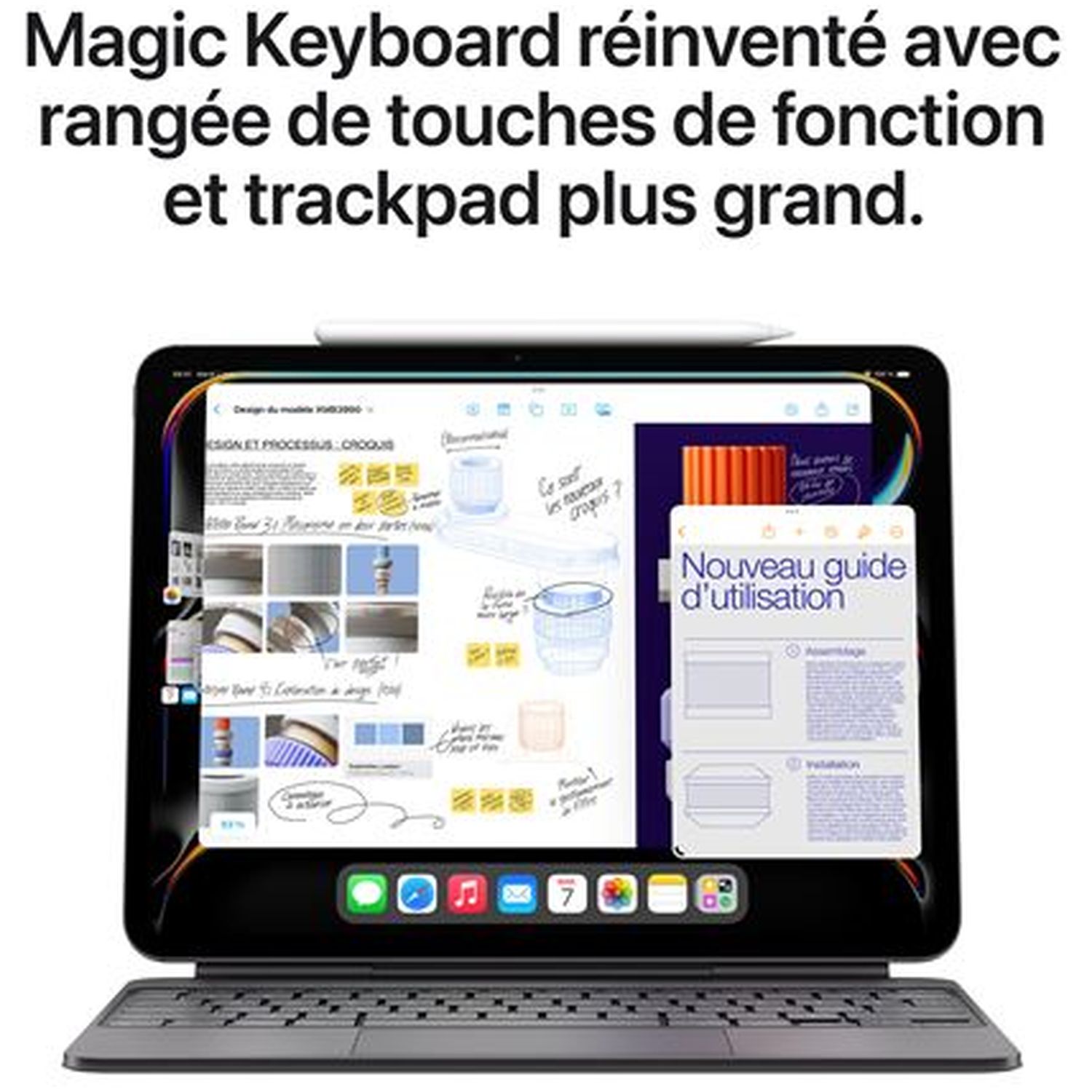 Voir la diapositive 7 : APPLE Tablette tactile iPad Pro 13" WIFI+Cellulaire 512Go M14 - Noir Sidéral