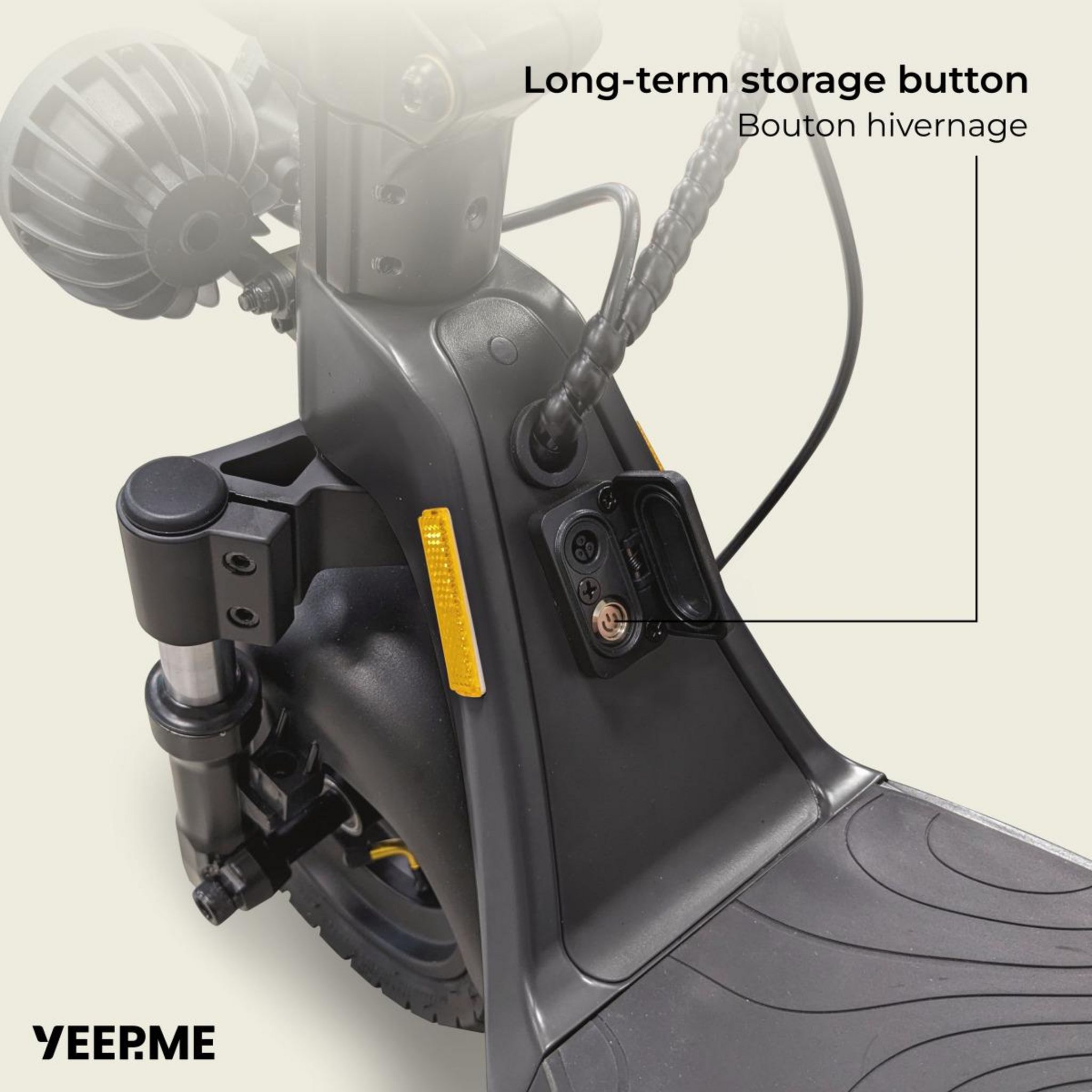 Voir la diapositive 4 : YEEP.ME Trottinette électrique 100 SUV Dakar