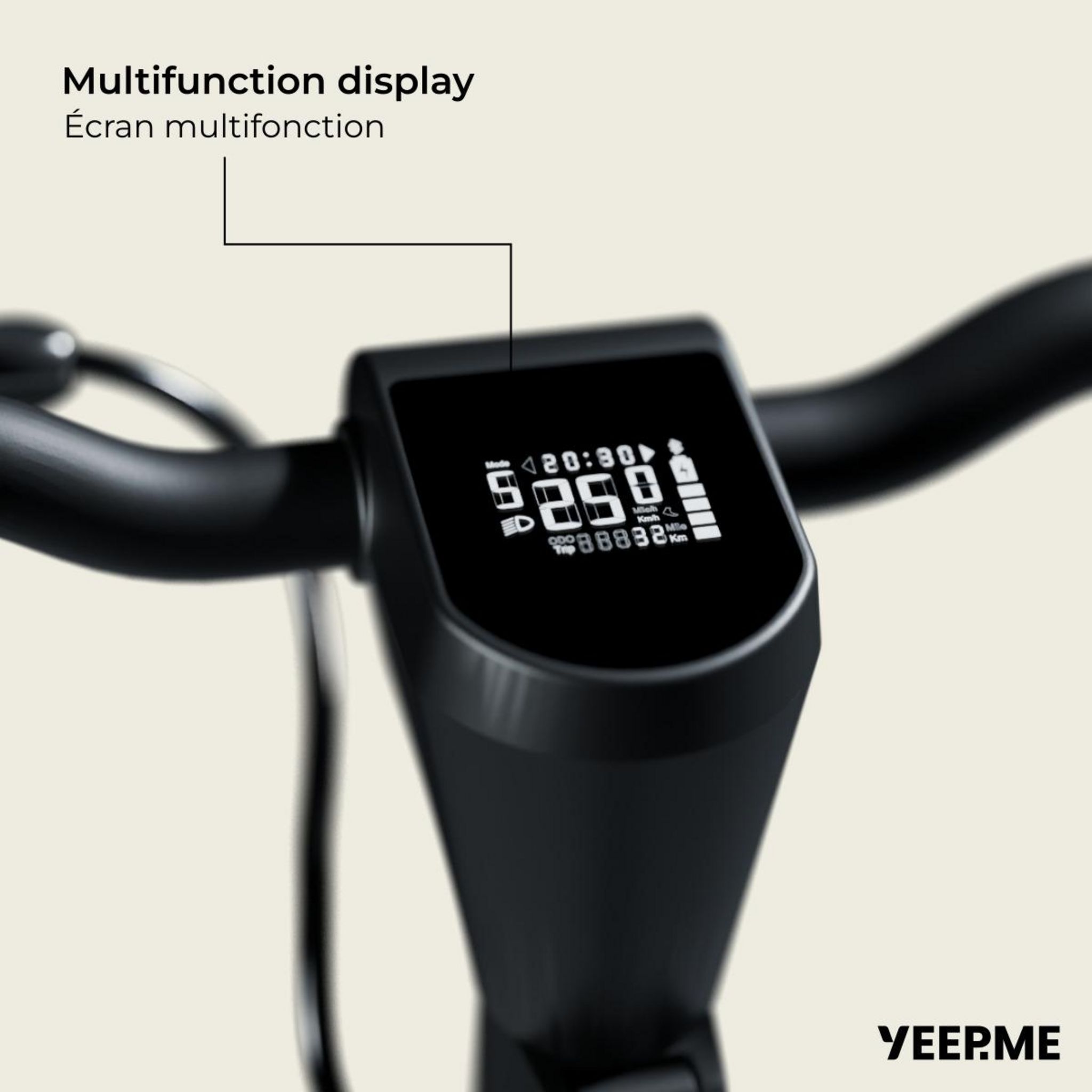 Voir la diapositive 6 : YEEP.ME Trottinette électrique 100 SUV Dakar