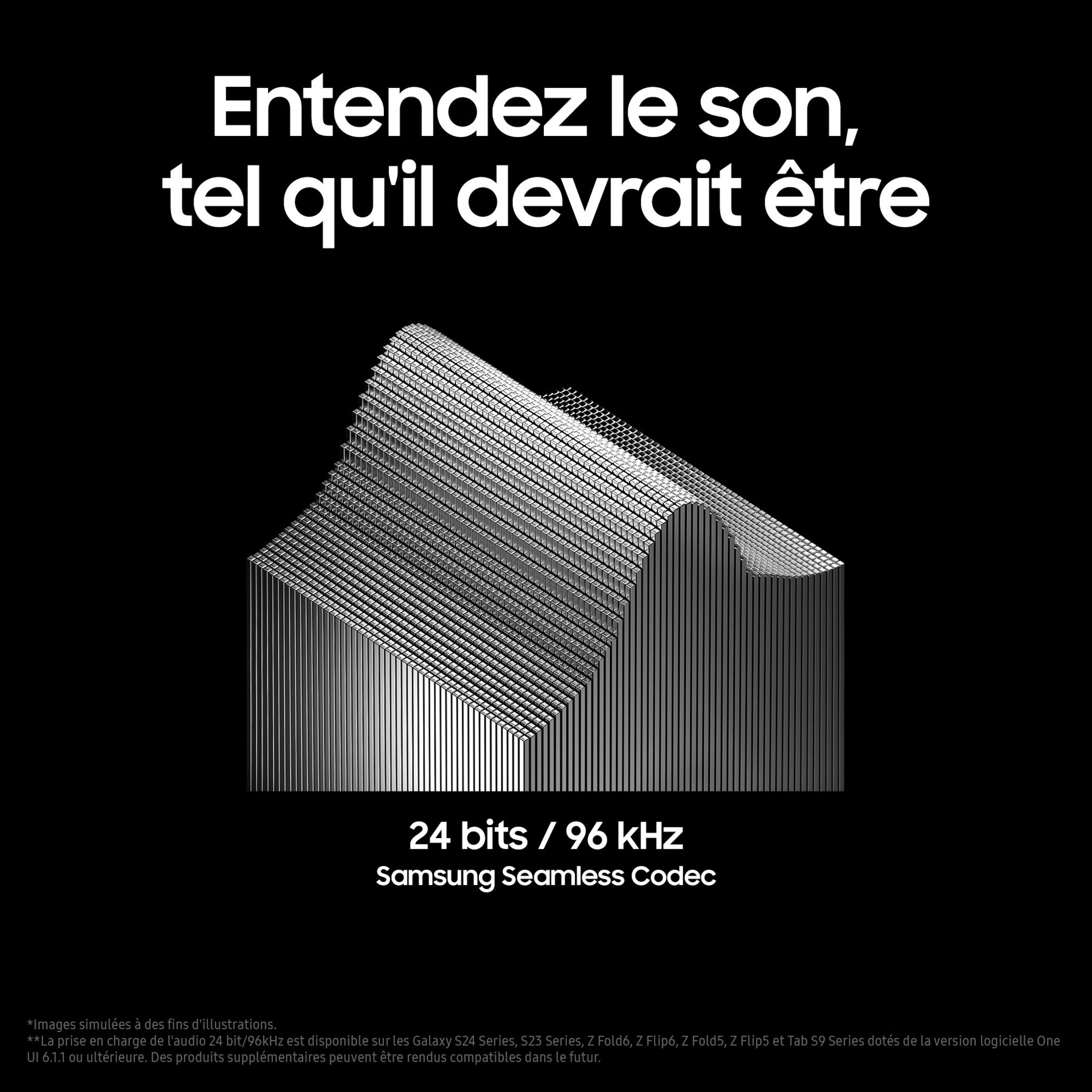 Voir la diapositive 5 : SAMSUNG Écouteurs Galaxy Buds 3 Pro - Gris