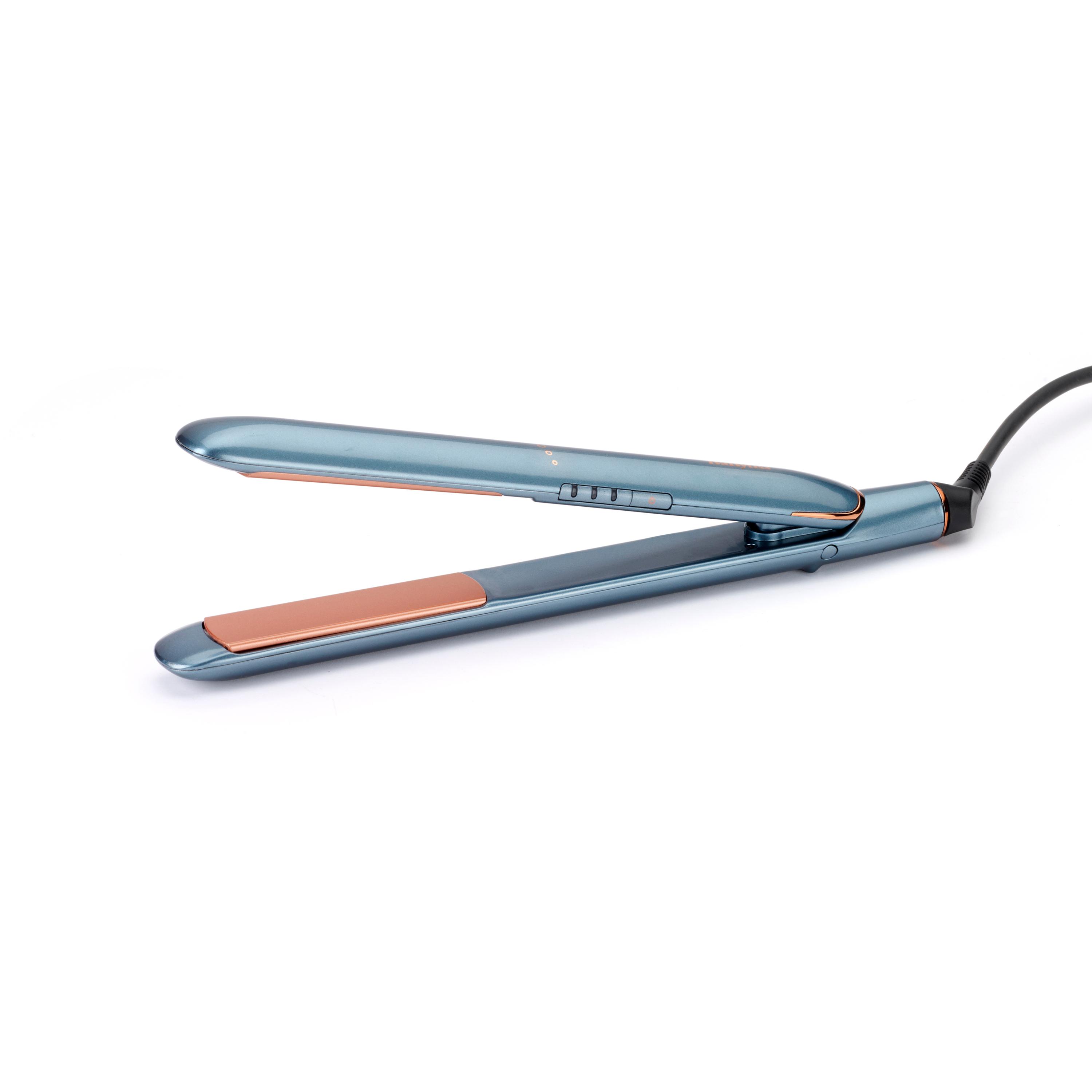 Voir la diapositive 4 : BABYLISS Lisseur ST251PE - Bleu