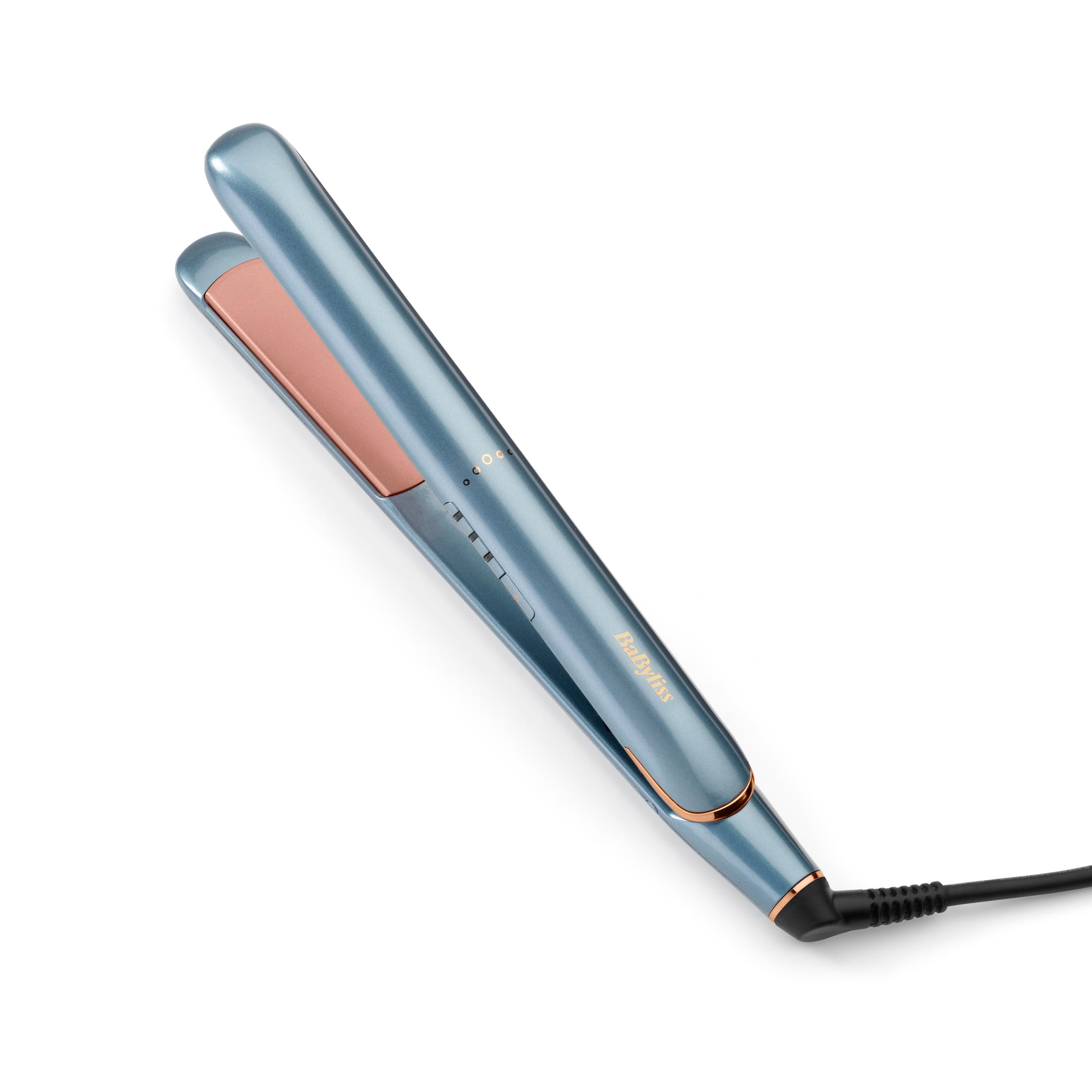 Voir la diapositive 7 : BABYLISS Lisseur ST251PE - Bleu