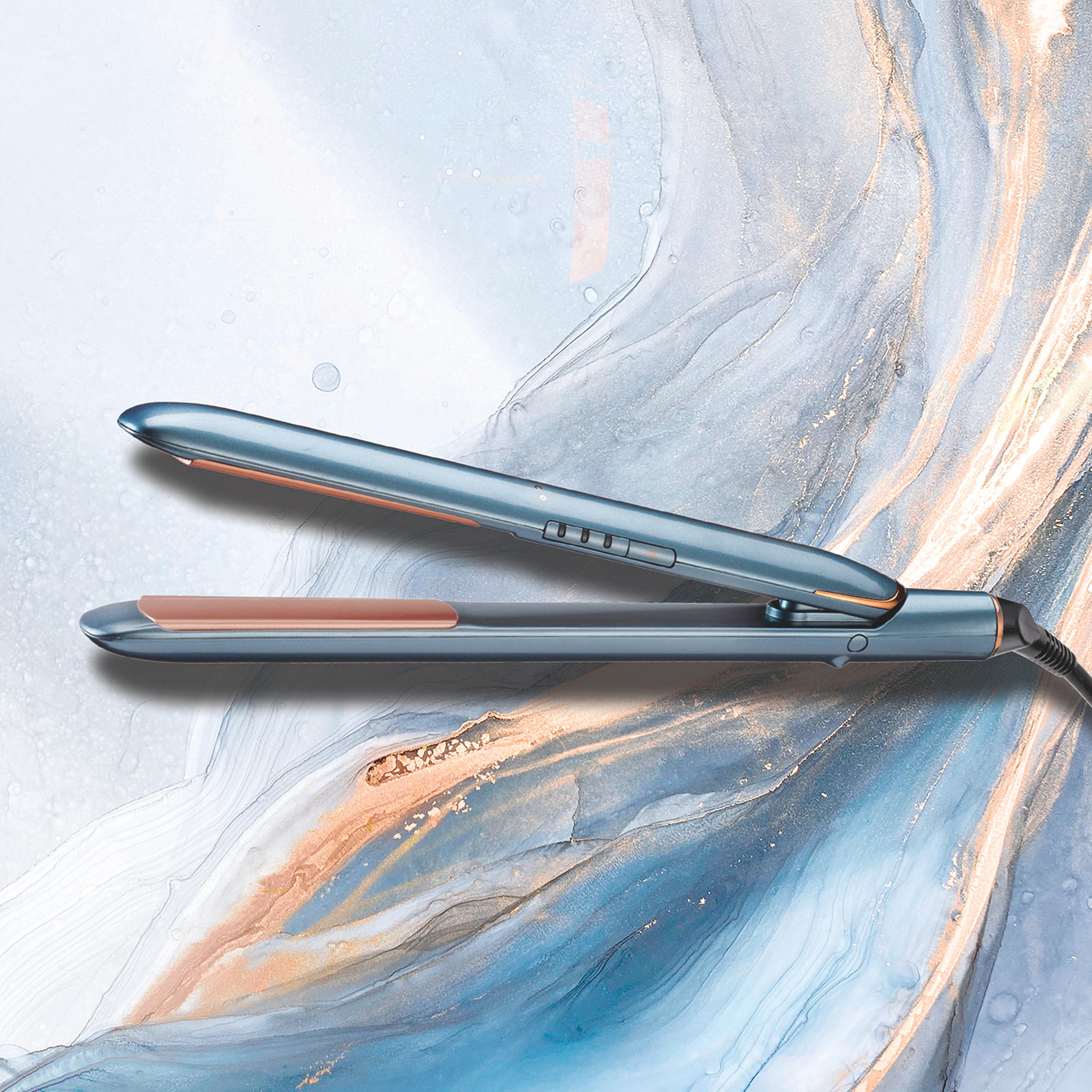 Voir la diapositive 9 : BABYLISS Lisseur ST251PE - Bleu