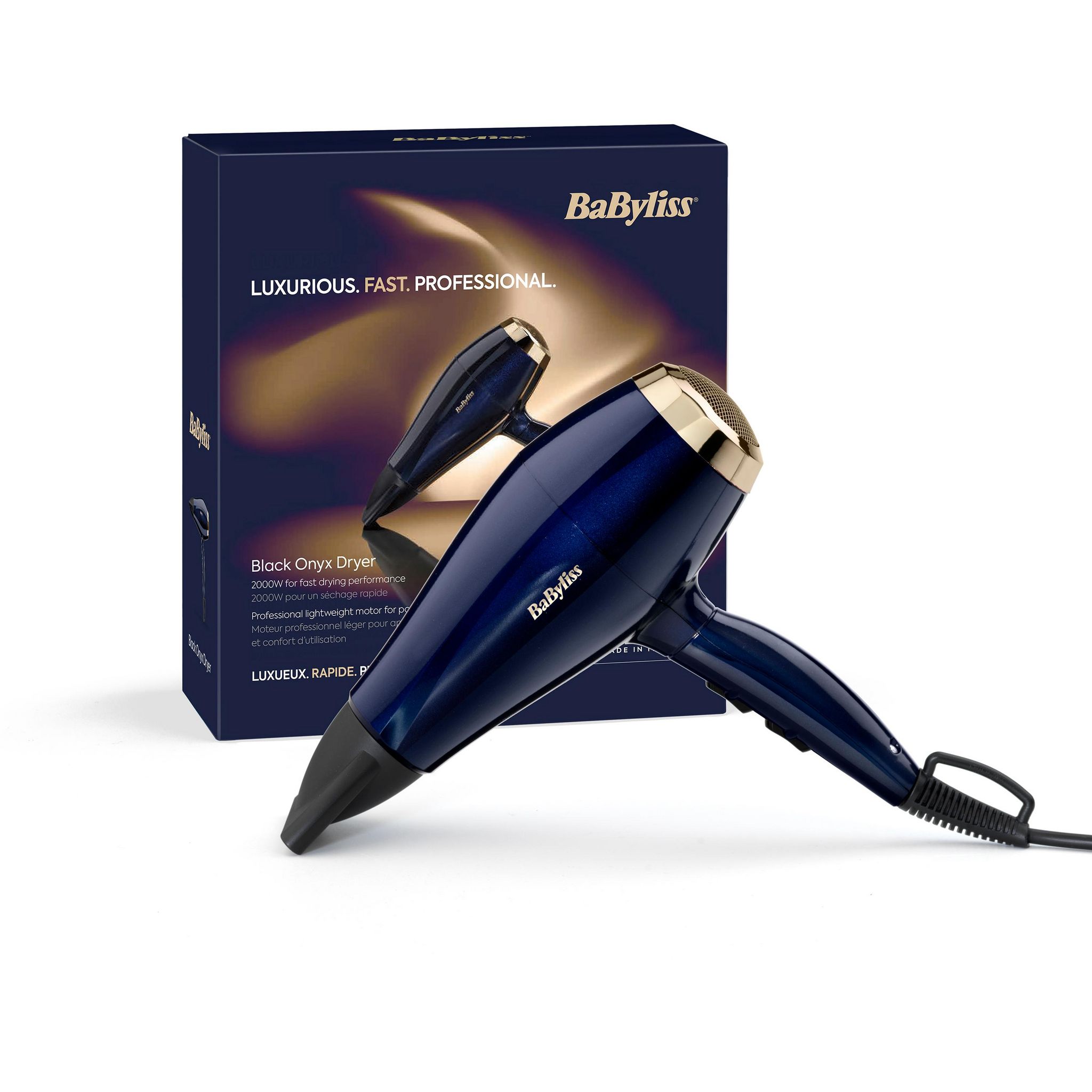 Voir la diapositive 2 : BABYLISS Sèche cheveux 5911E - Noir