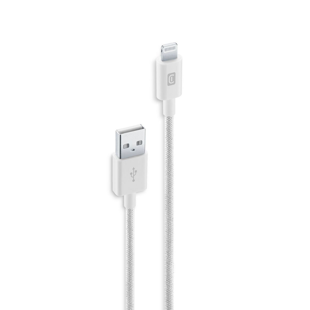 CELLULAR Câble de charge USB / Lightning 1.50m - Blanc