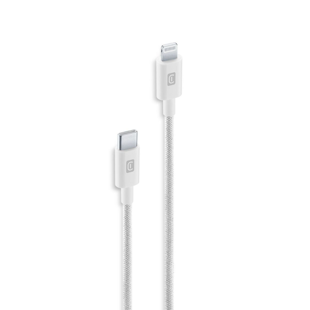 CELLULAR Câble de charge USB C/Lightning 1.5m - Blanc