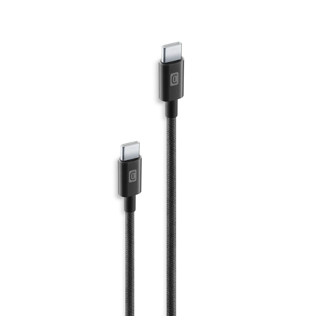 CELLULAR Câble de charge USB C/USB C 2.50m - Noir
