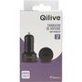 Voir la diapositive 4 : QILIVE Chargeur voiture USB 10W - Noir