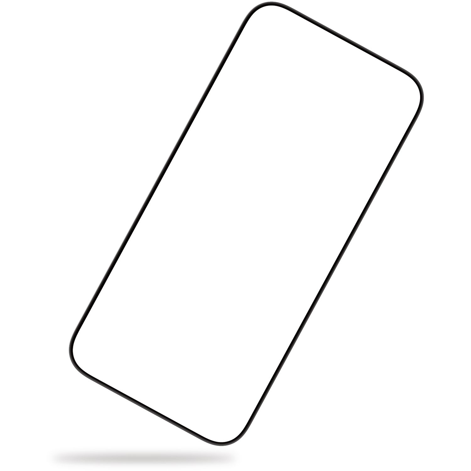 Voir la diapositive 3 : QILIVE Verre trempé Silkscreen pour Apple iPhone 16 Pro - Transparent