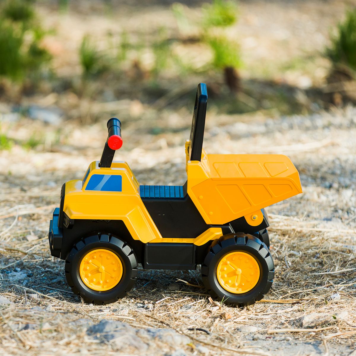 FUNRISE Véhicule Trotteur transformable  Camion Benne CAT