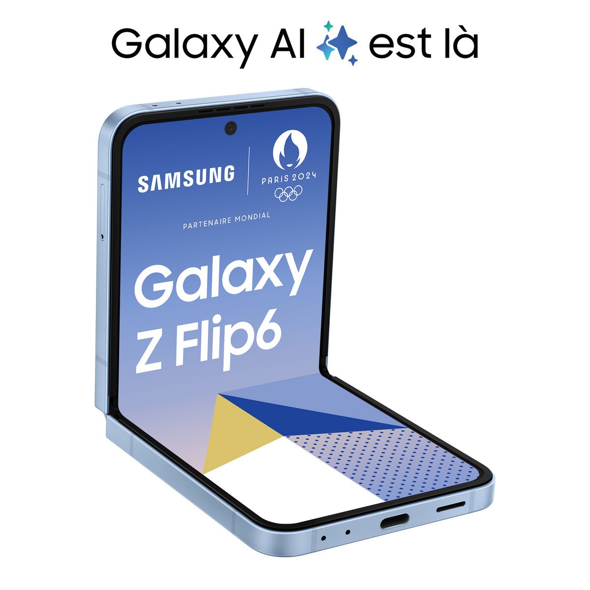 SAMSUNG Galaxy Z Flip6 256Go - Bleu