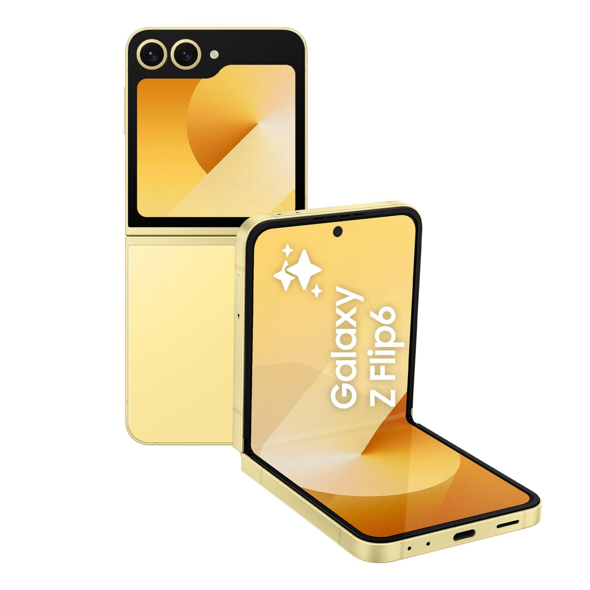 Voir la diapositive 2 : SAMSUNG Galaxy Z Flip6 256Go - Jaune