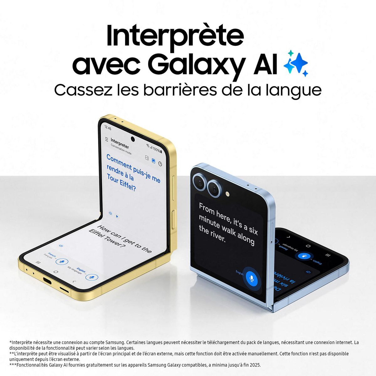 SAMSUNG Galaxy Z Flip6 256Go - Jaune