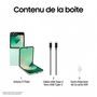 Voir la diapositive 9 : SAMSUNG Galaxy Z Flip6 256Go - Vert Mint