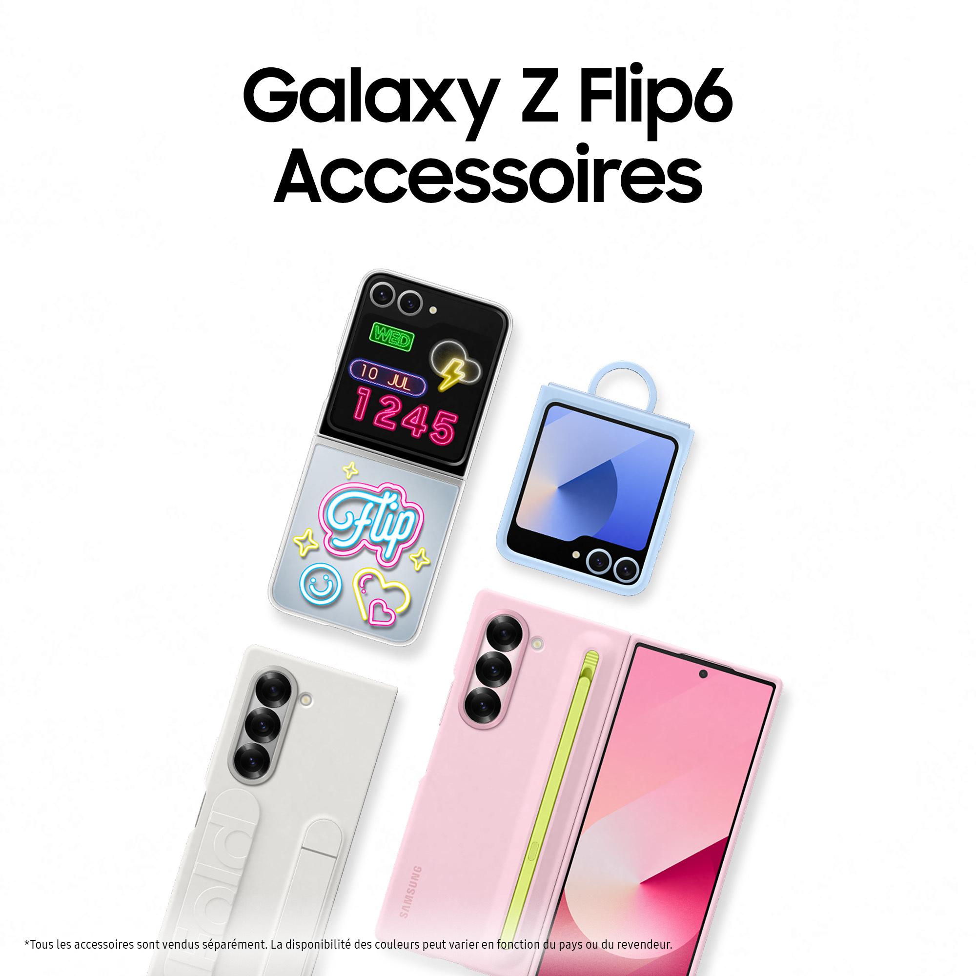 Voir la diapositive 8 : SAMSUNG Galaxy Z Flip6 512Go - Bleu