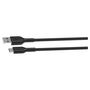 Voir la diapositive 3 : QILIVE Chargeur voiture USB 12W+Câble USB A/USB C - Noir