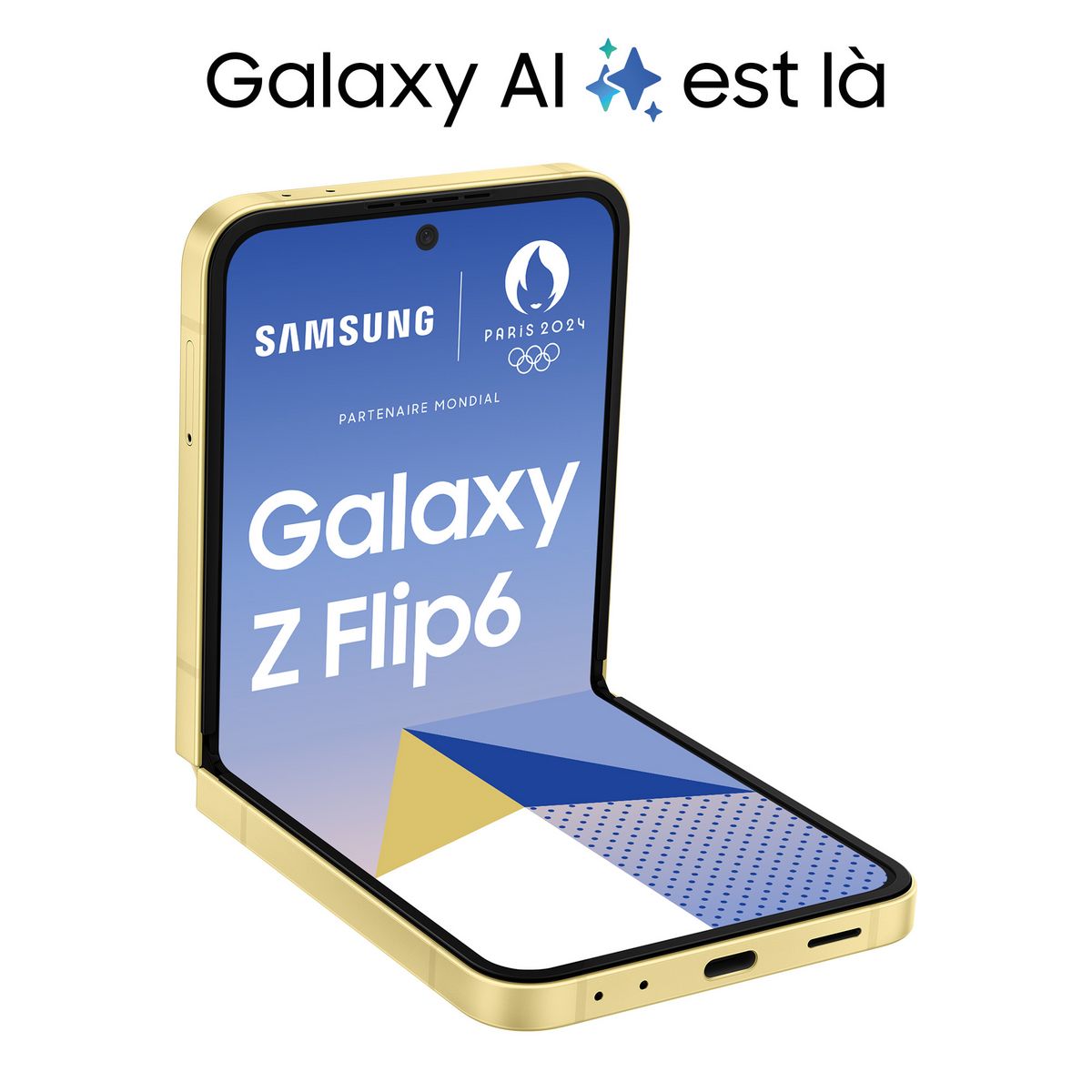 SAMSUNG Galaxy Z Flip6 512Go - Jaune