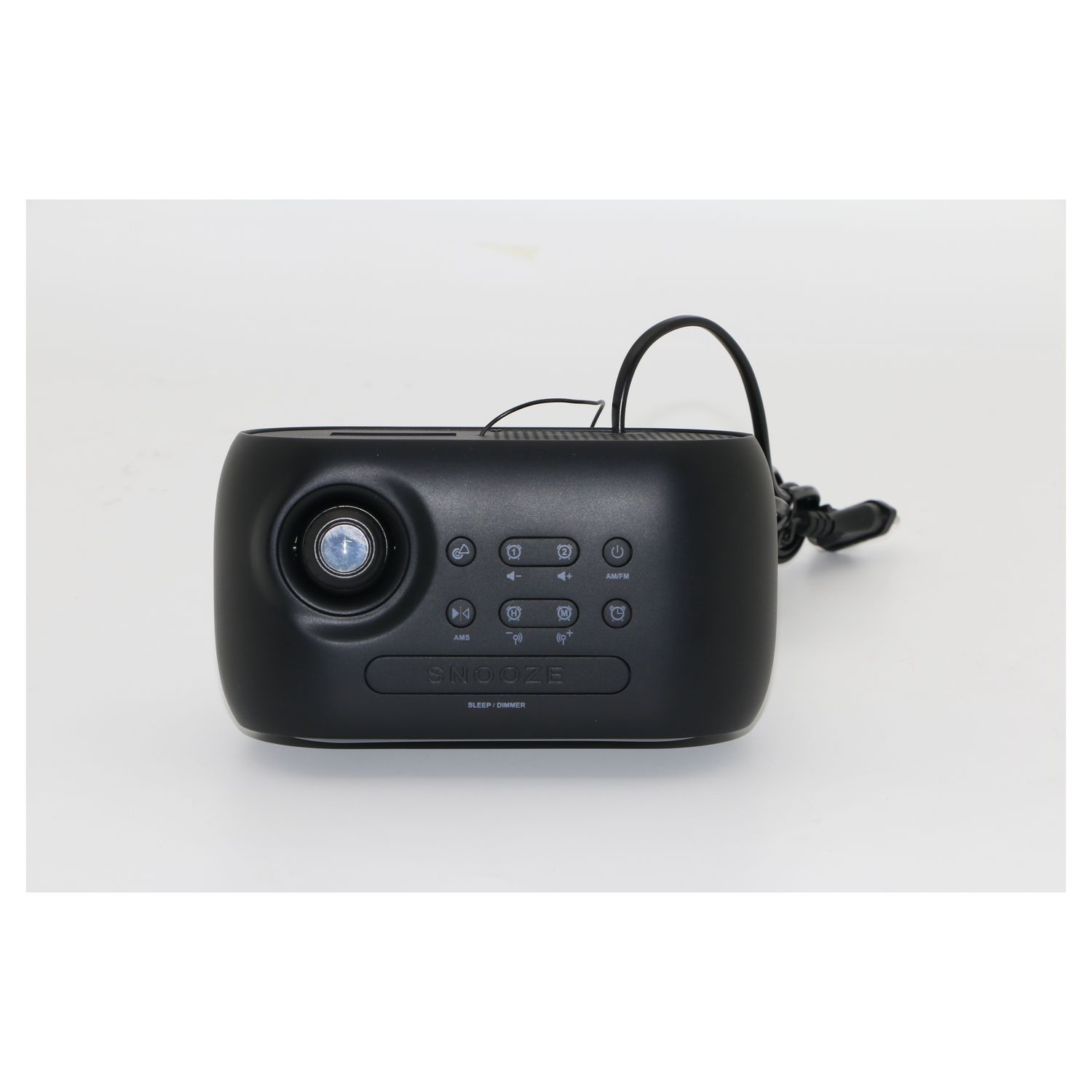 Voir la diapositive 4 : QILIVE Radio réveil projecteur Q1158 - Noir