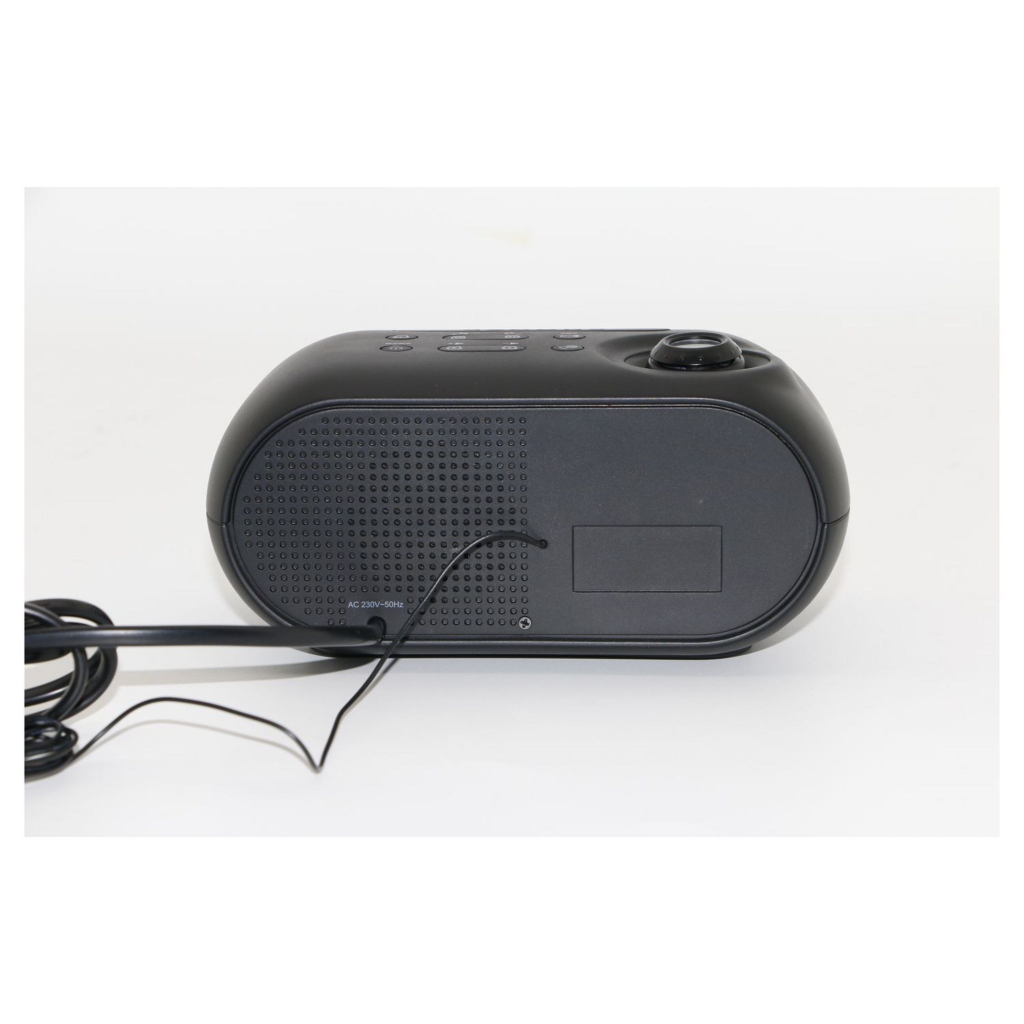 Voir la diapositive 5 : QILIVE Radio réveil projecteur Q1158 - Noir