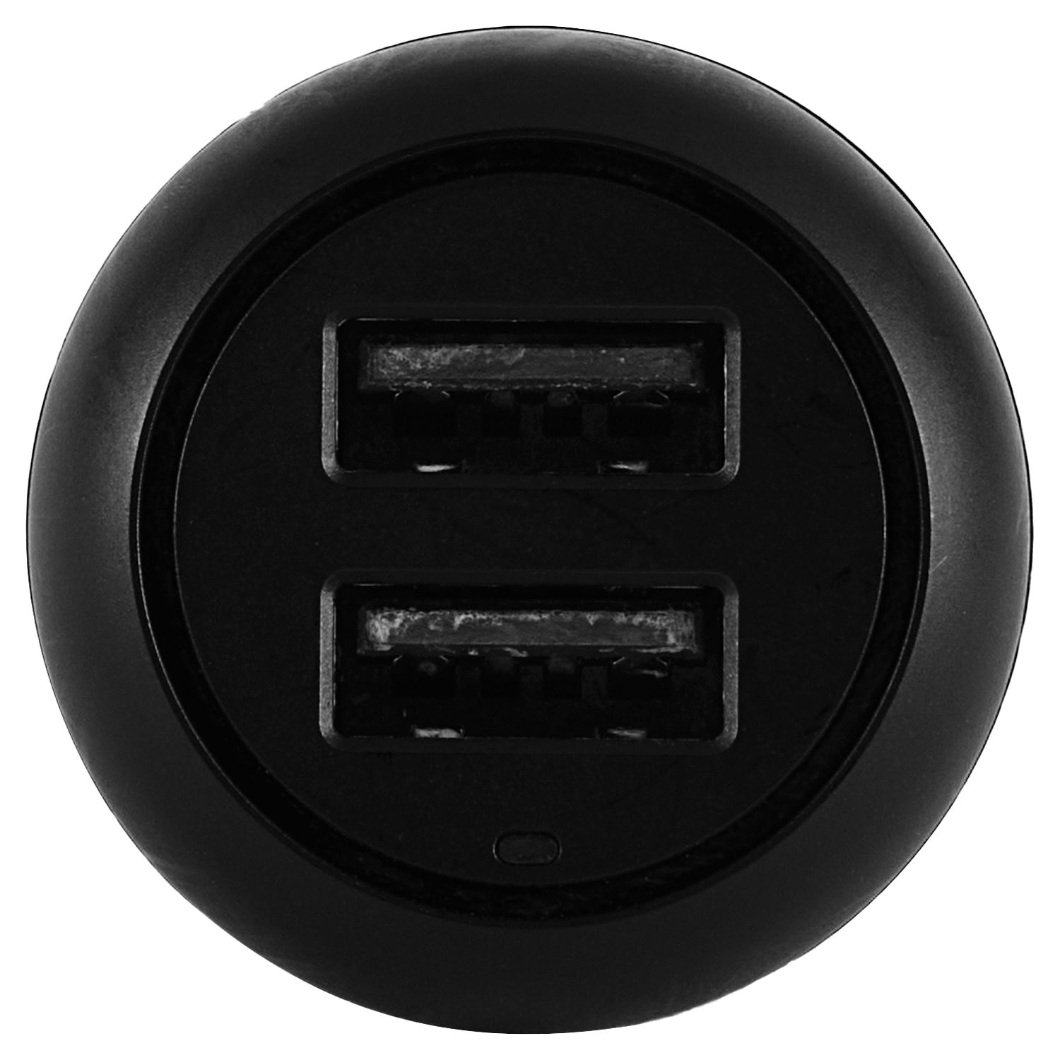 Voir la diapositive 2 : QILIVE Chargeur voiture USB A/USB A 24W - Noir