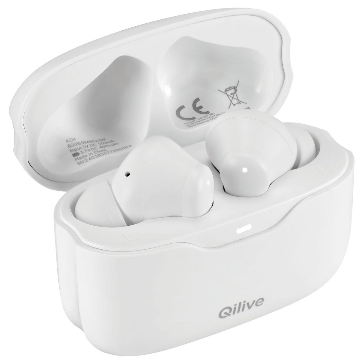 QILIVE Écouteurs TWS ANC Q1861 - Blanc