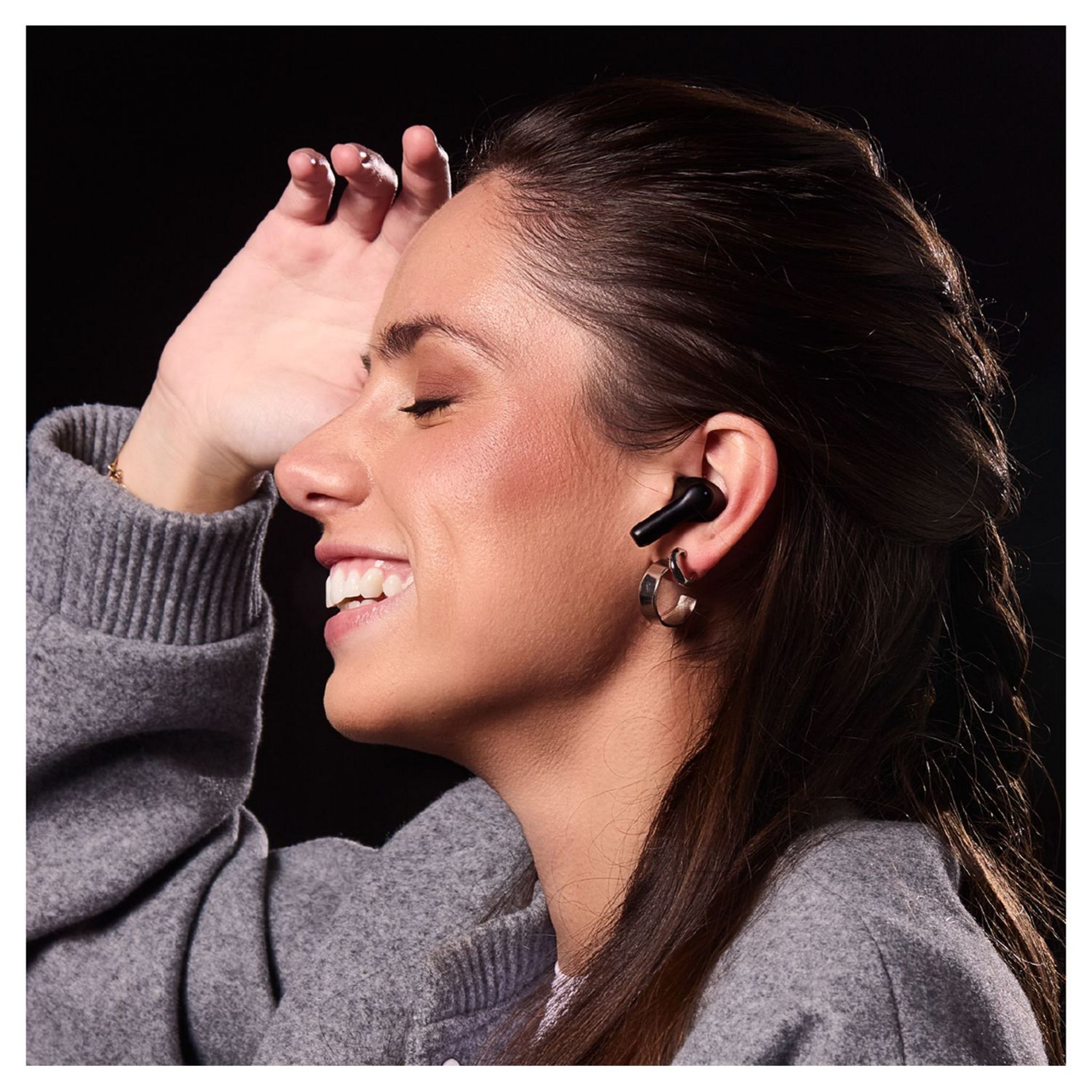 Voir la diapositive 9 : QILIVE Écouteurs TWS ANC Q1861 - Blanc