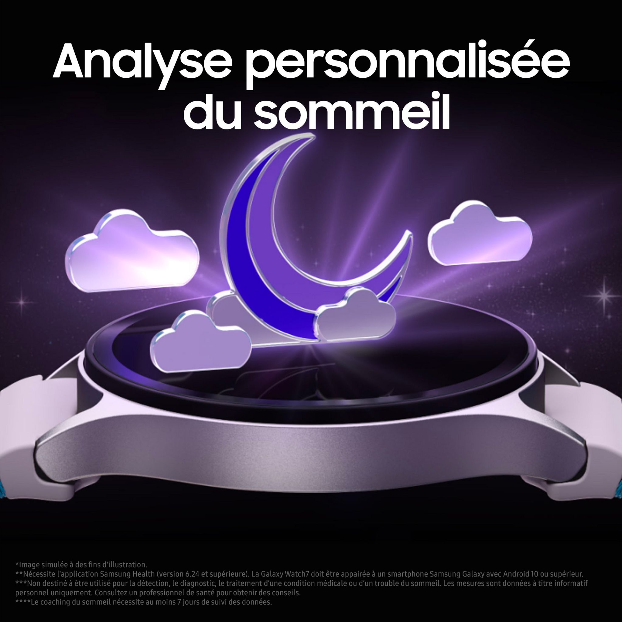 Voir la diapositive 5 : SAMSUNG Montre connectée Galaxy Watch 7 Bluetooth 40mm - Kaki