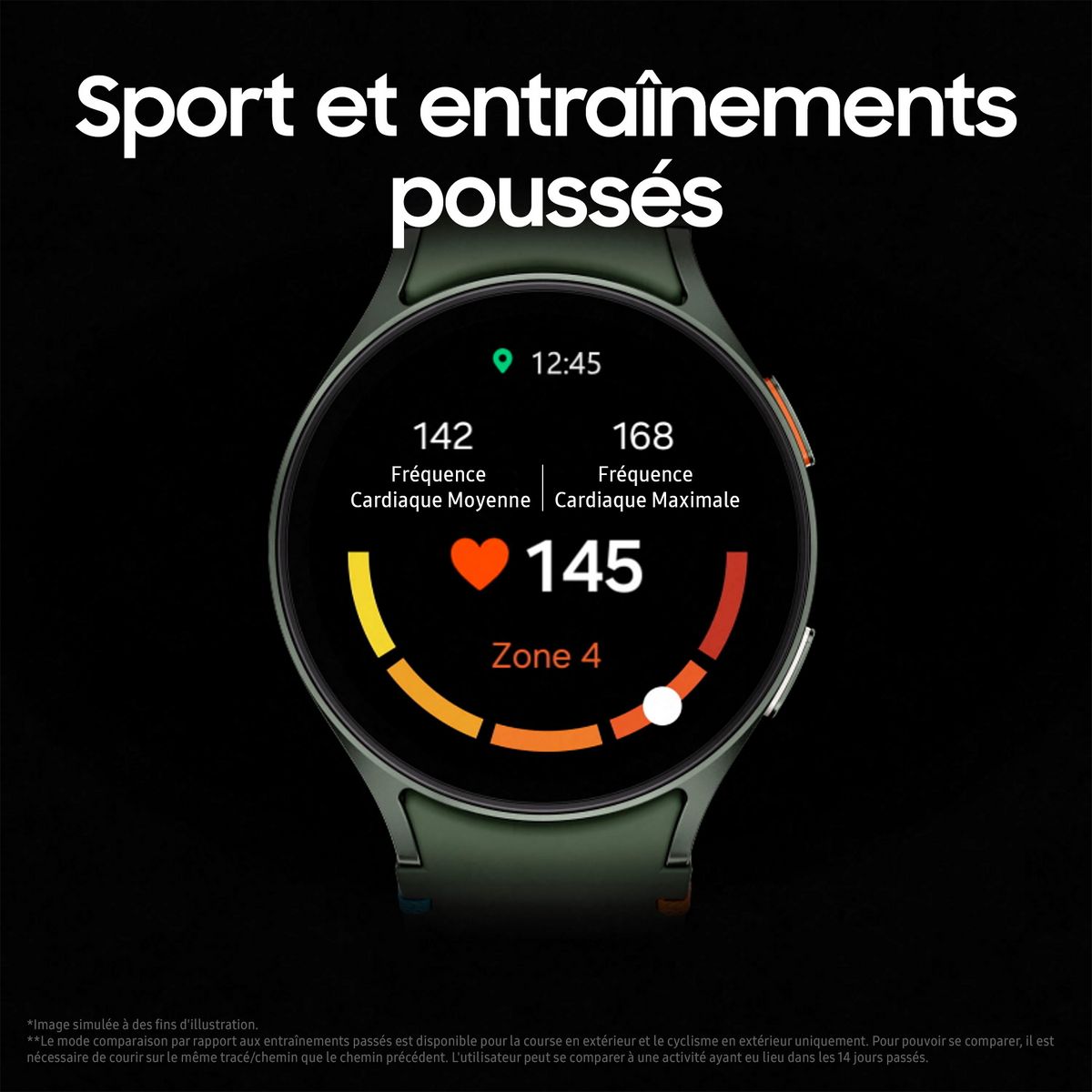 SAMSUNG Montre connectée Galaxy Watch 7 Bluetooth 40mm - Kaki