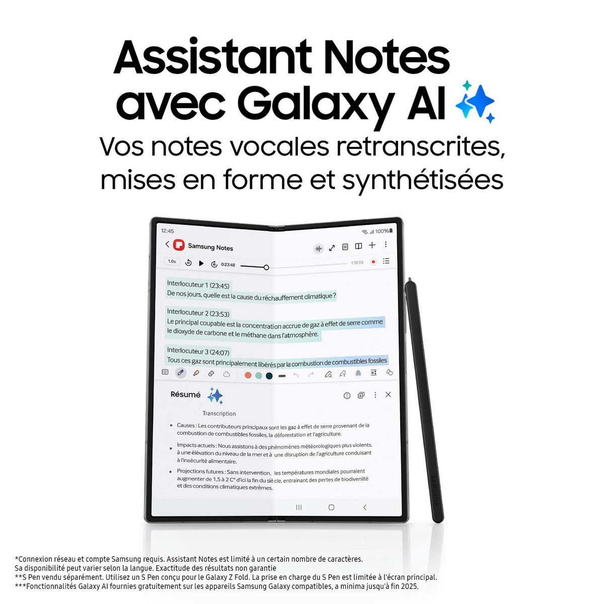 SAMSUNG Galaxy Z Fold6 512Go - Rose