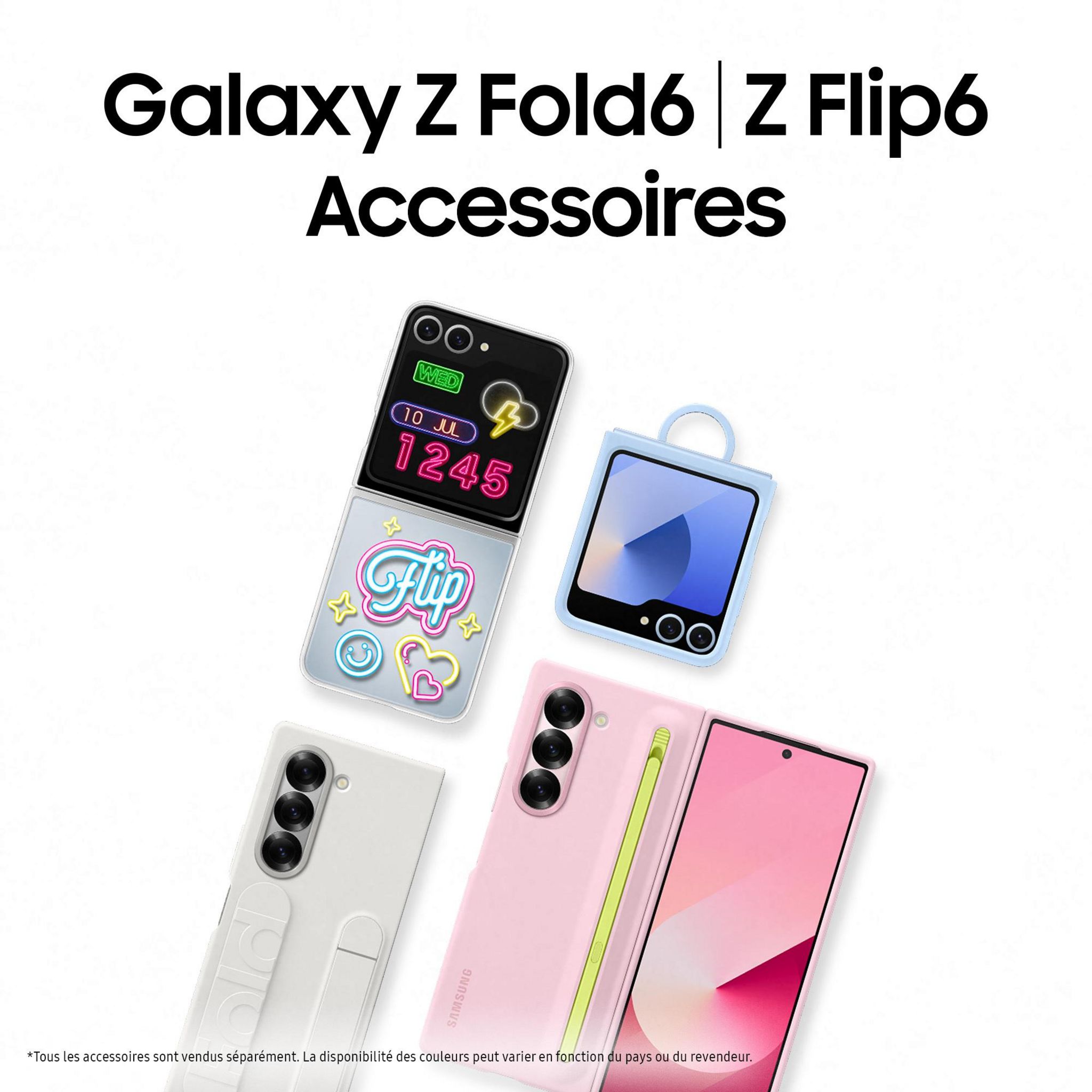Voir la diapositive 8 : SAMSUNG Galaxy Z Fold6 512Go - Rose