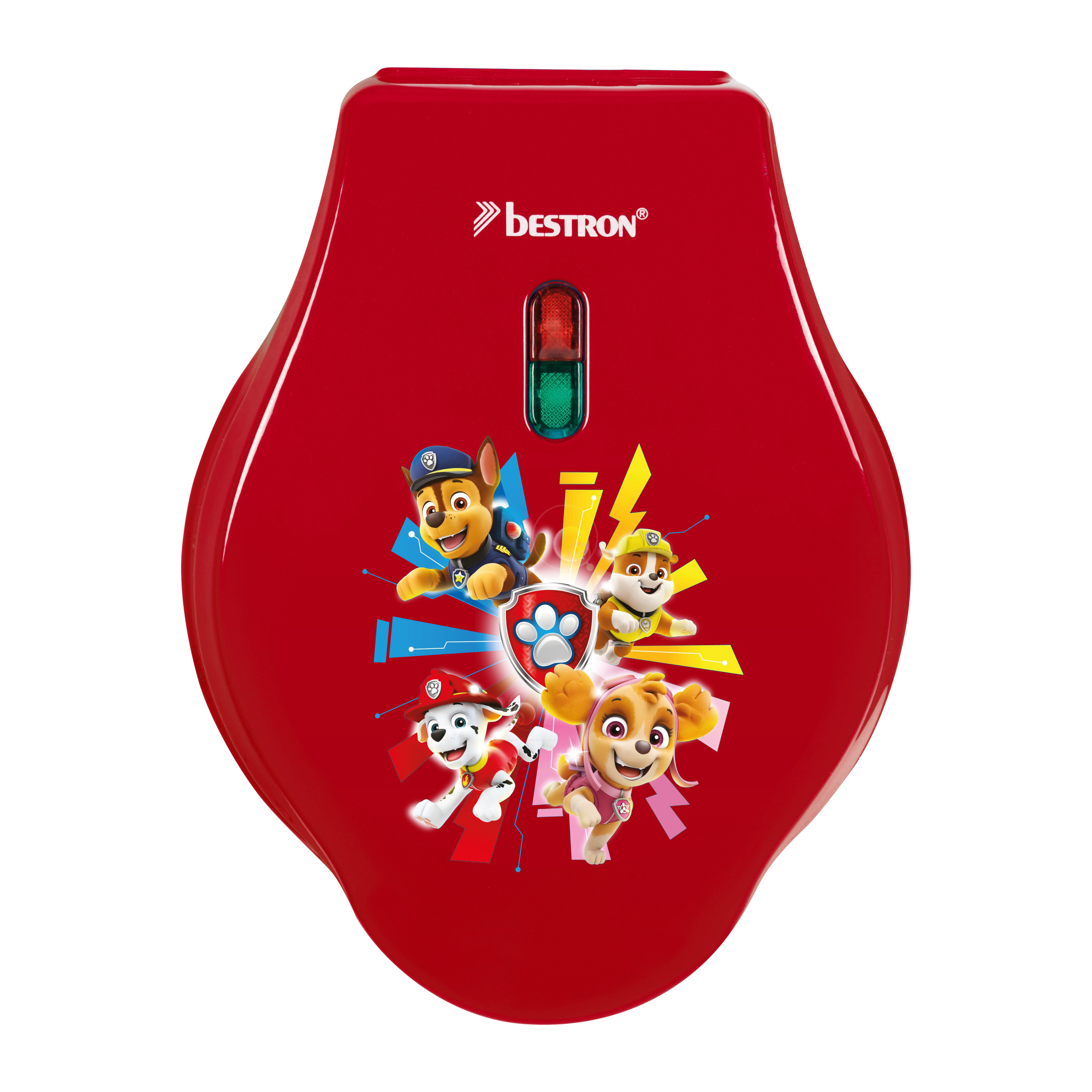 Voir la diapositive 2 : BESTRON Gaufrier PAT PATROUILLE - Rouge