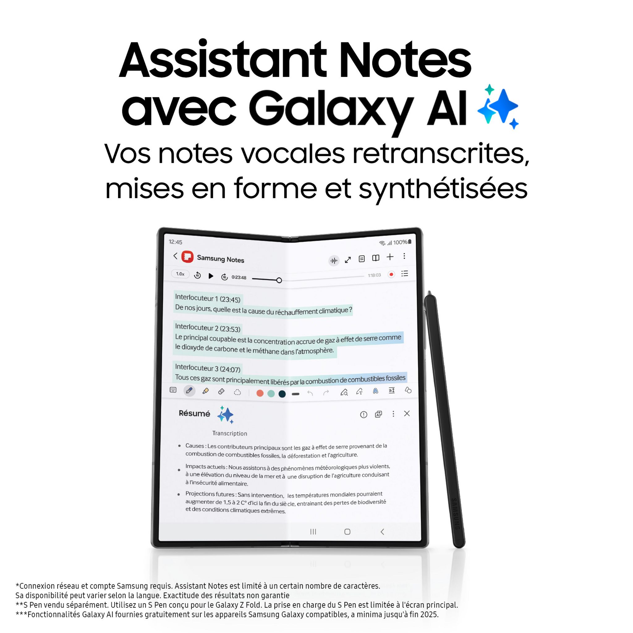 Voir la diapositive 5 : SAMSUNG Galaxy Z Fold6 512Go - Bleu