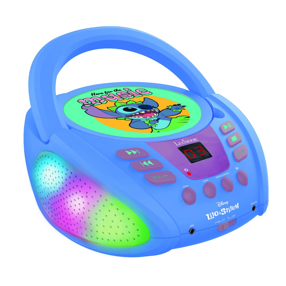 LEXIBOOK Radio CD 109D Stitch