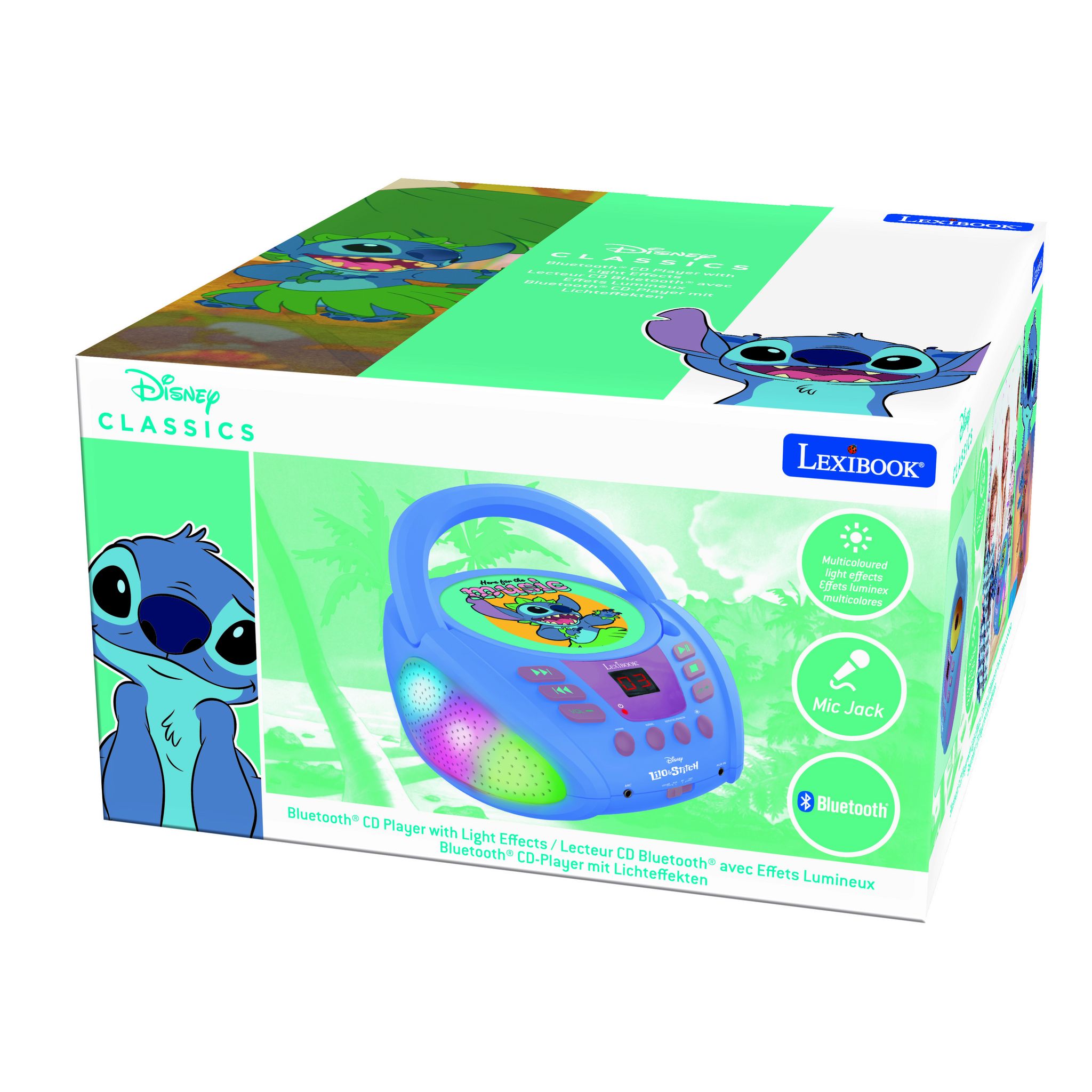 Voir la diapositive 4 : LEXIBOOK Radio CD 109D Stitch