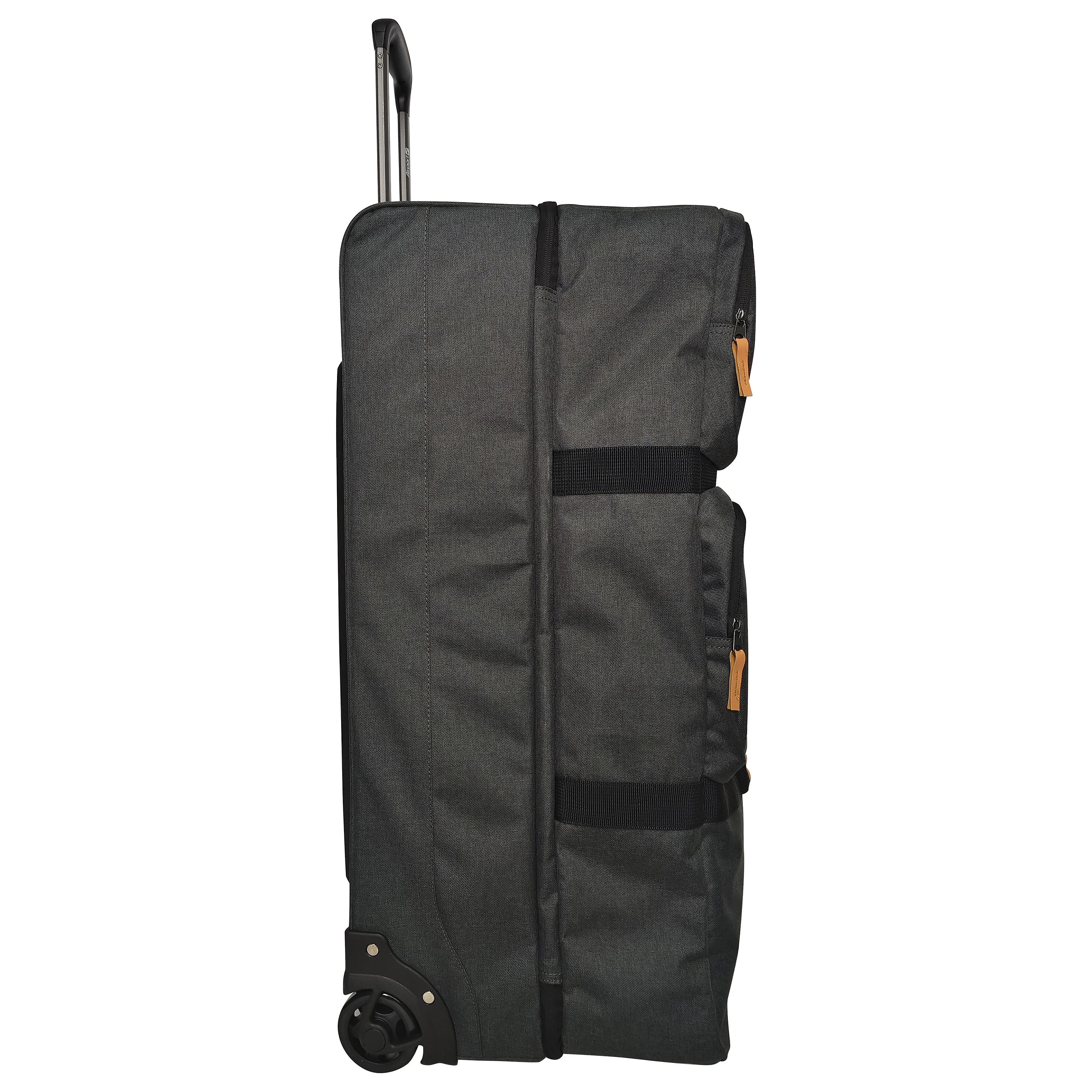 Voir la diapositive 2 : AIRPORT Sac à roulettes gris polyester 75 cm Globe Trotter