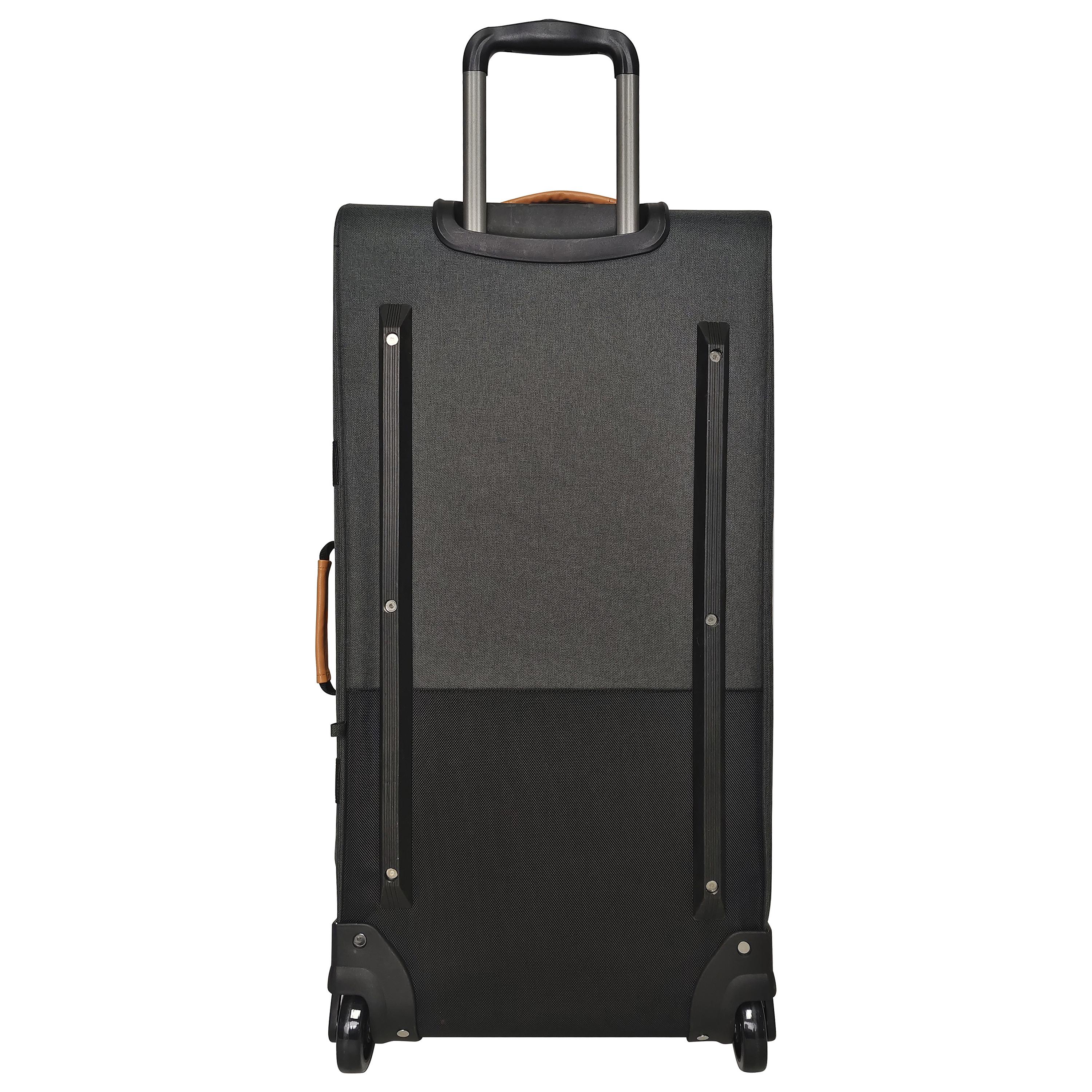 Voir la diapositive 3 : AIRPORT Sac à roulettes gris polyester 75 cm Globe Trotter