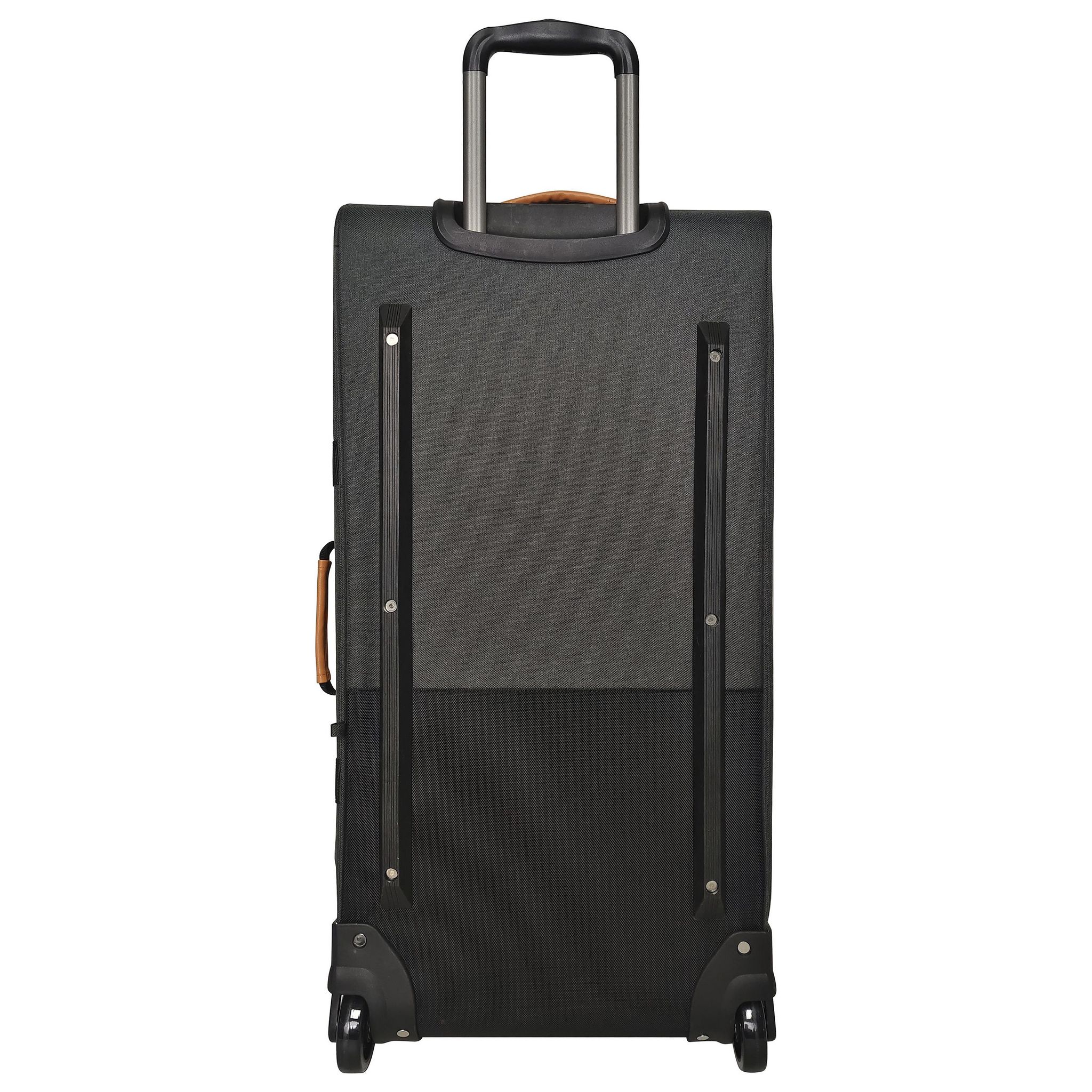 Voir la diapositive 3 : AIRPORT Sac à roulettes gris polyester 75 cm Globe Trotter