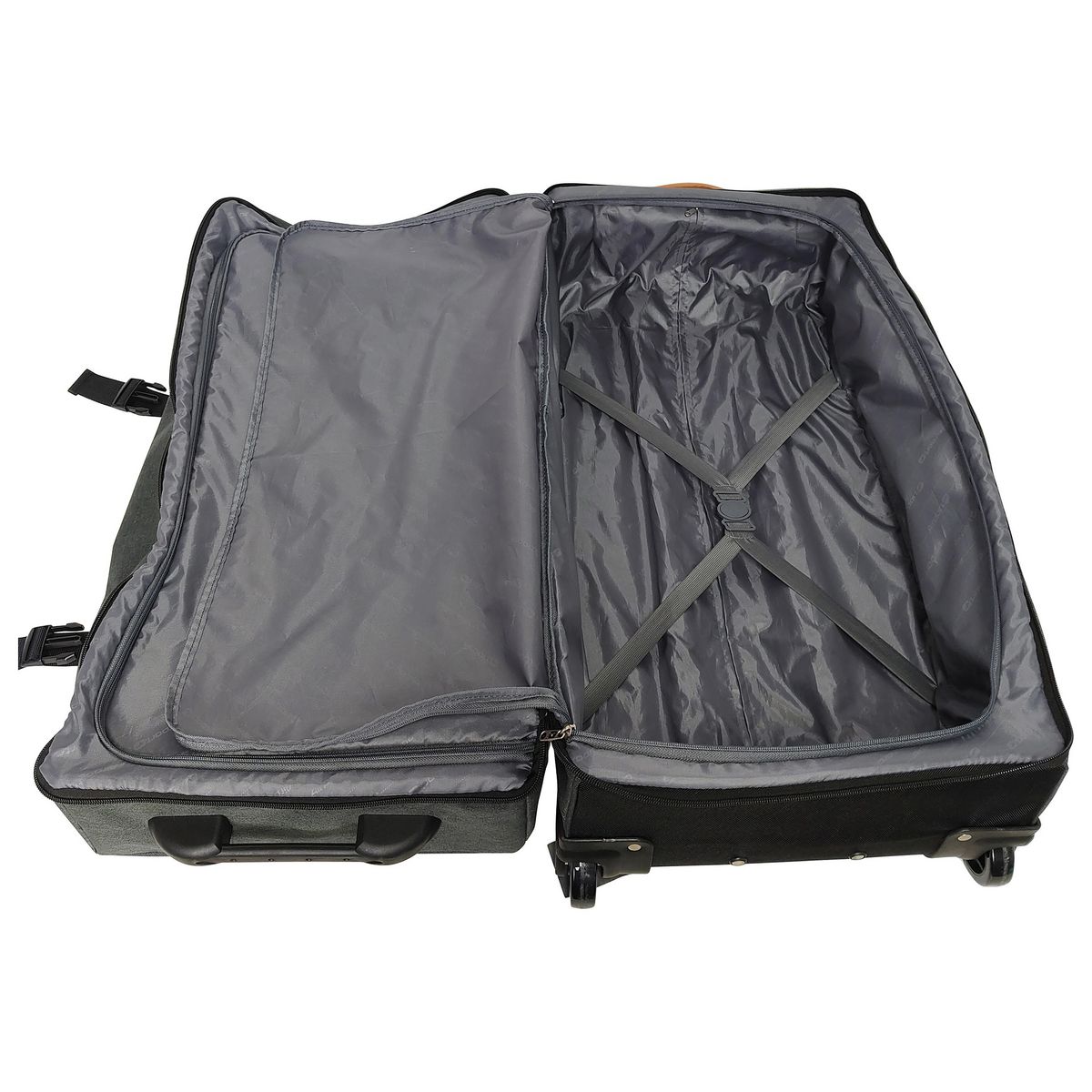 AIRPORT Sac à roulettes gris polyester 75 cm Globe Trotter