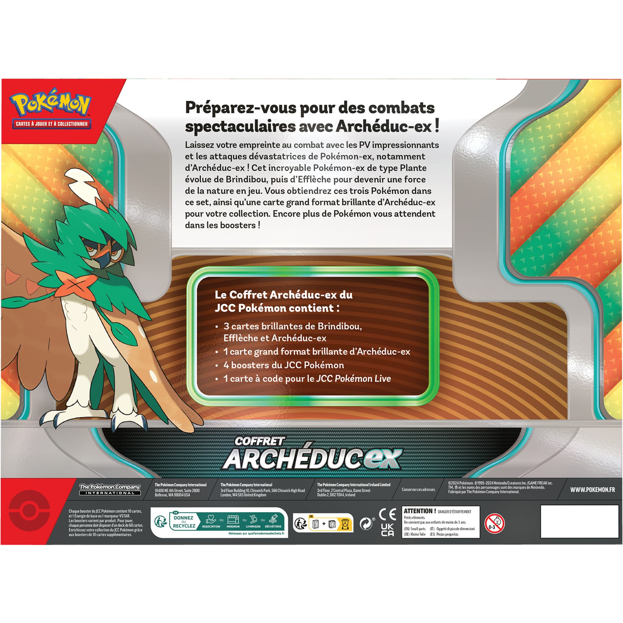 Voir la diapositive 4 : POKEMON Coffret Archéduc EX