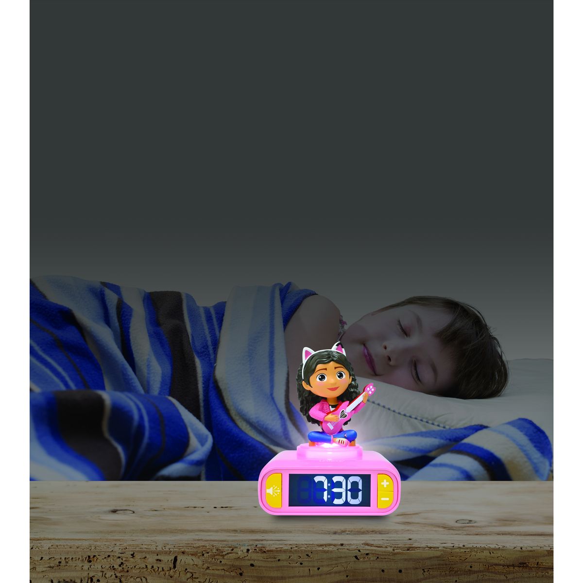 LEXIBOOK Réveil 800GDH Gabby et la Maison Magique