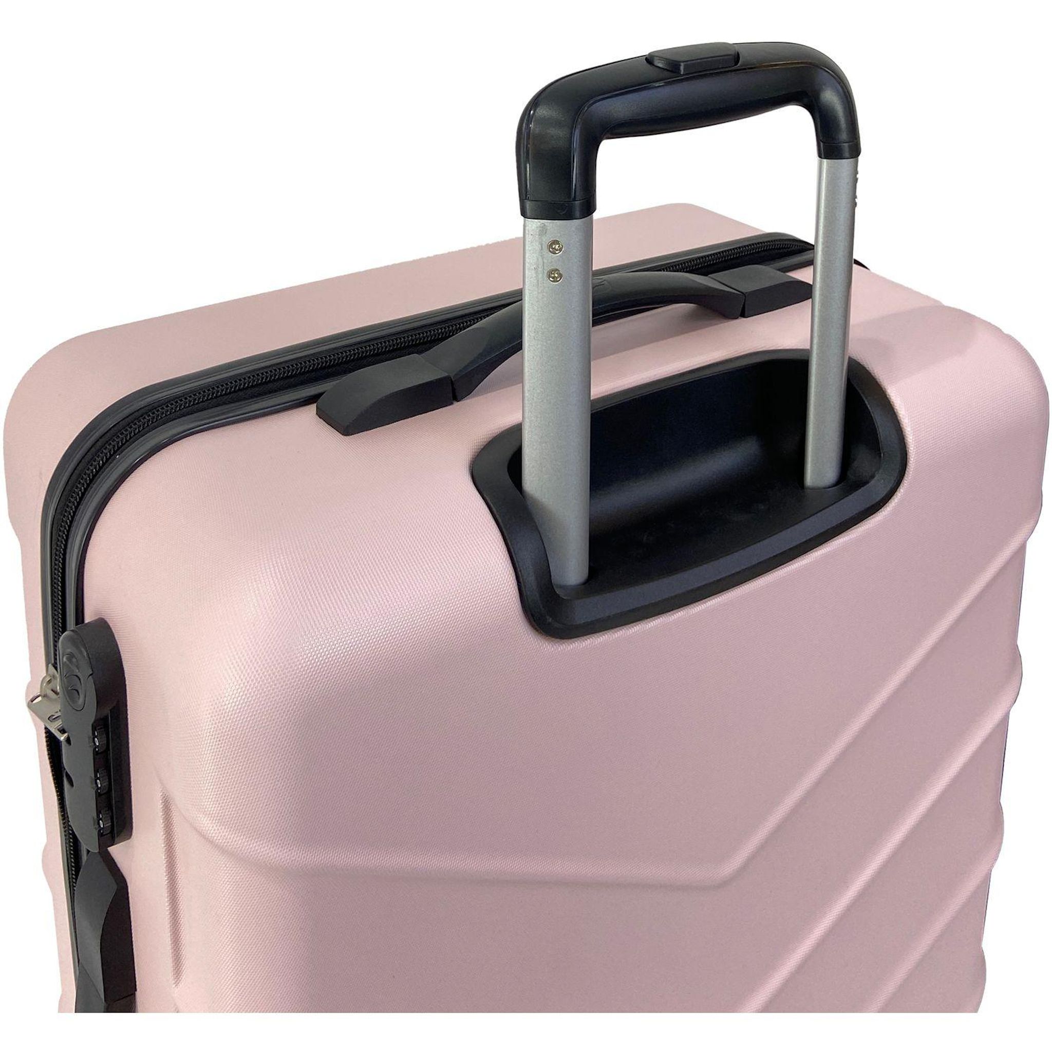 Voir la diapositive 13 : AIRPORT Valise ABS Origin 4 roues 64 cm - Rose