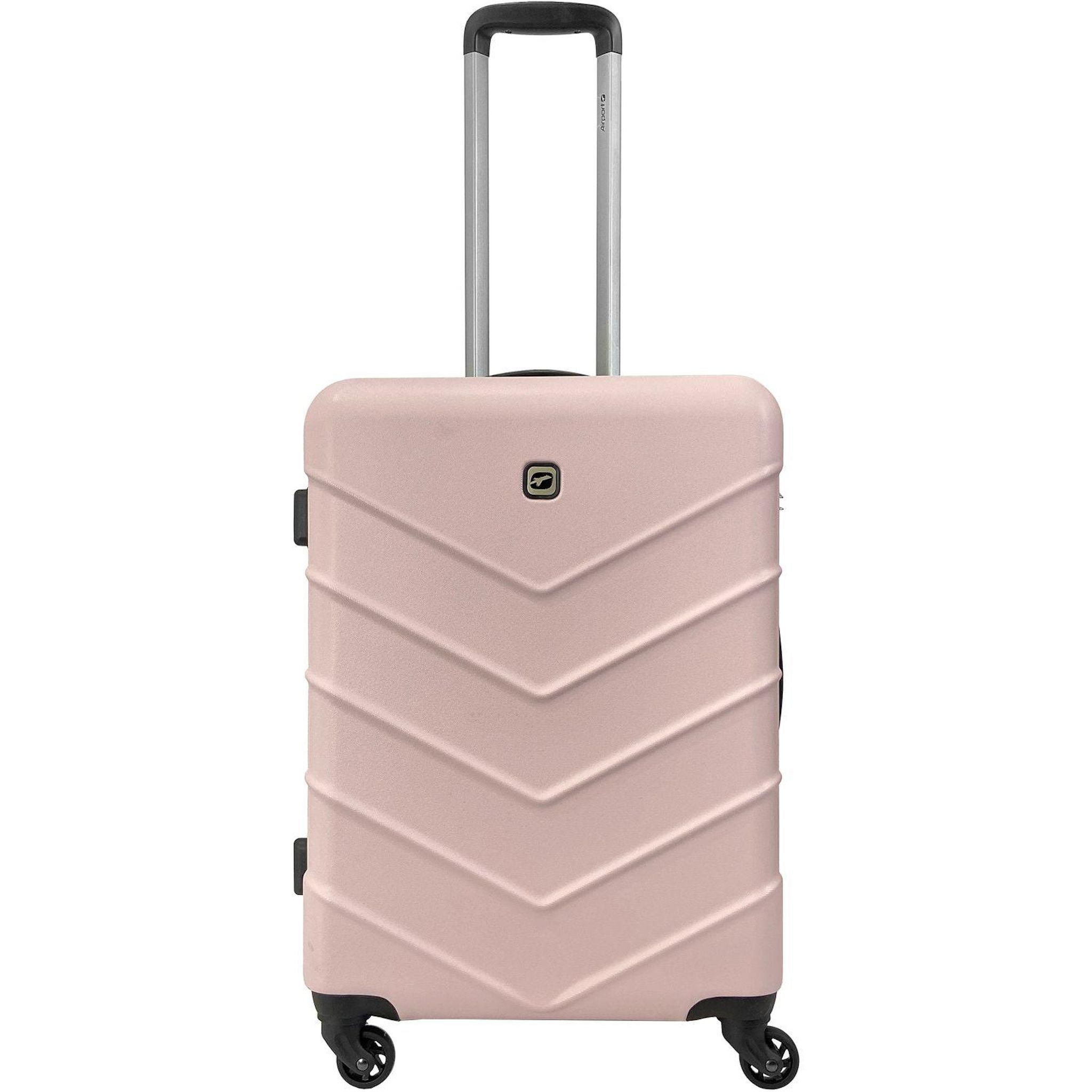 Voir la diapositive 14 : AIRPORT Valise ABS Origin 4 roues 64 cm - Rose